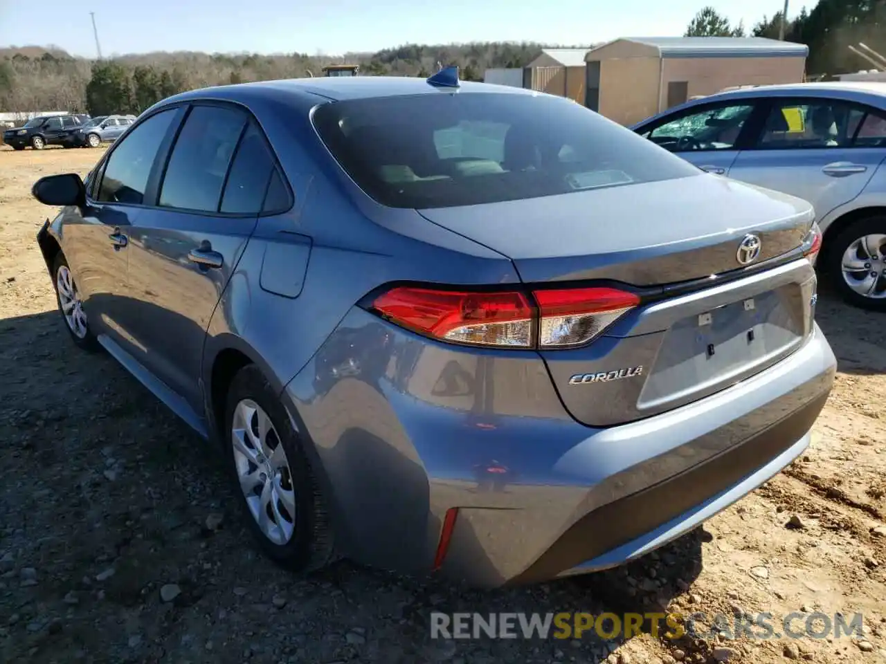 3 Photograph of a damaged car 5YFEPMAE5MP172717 TOYOTA COROLLA 2021