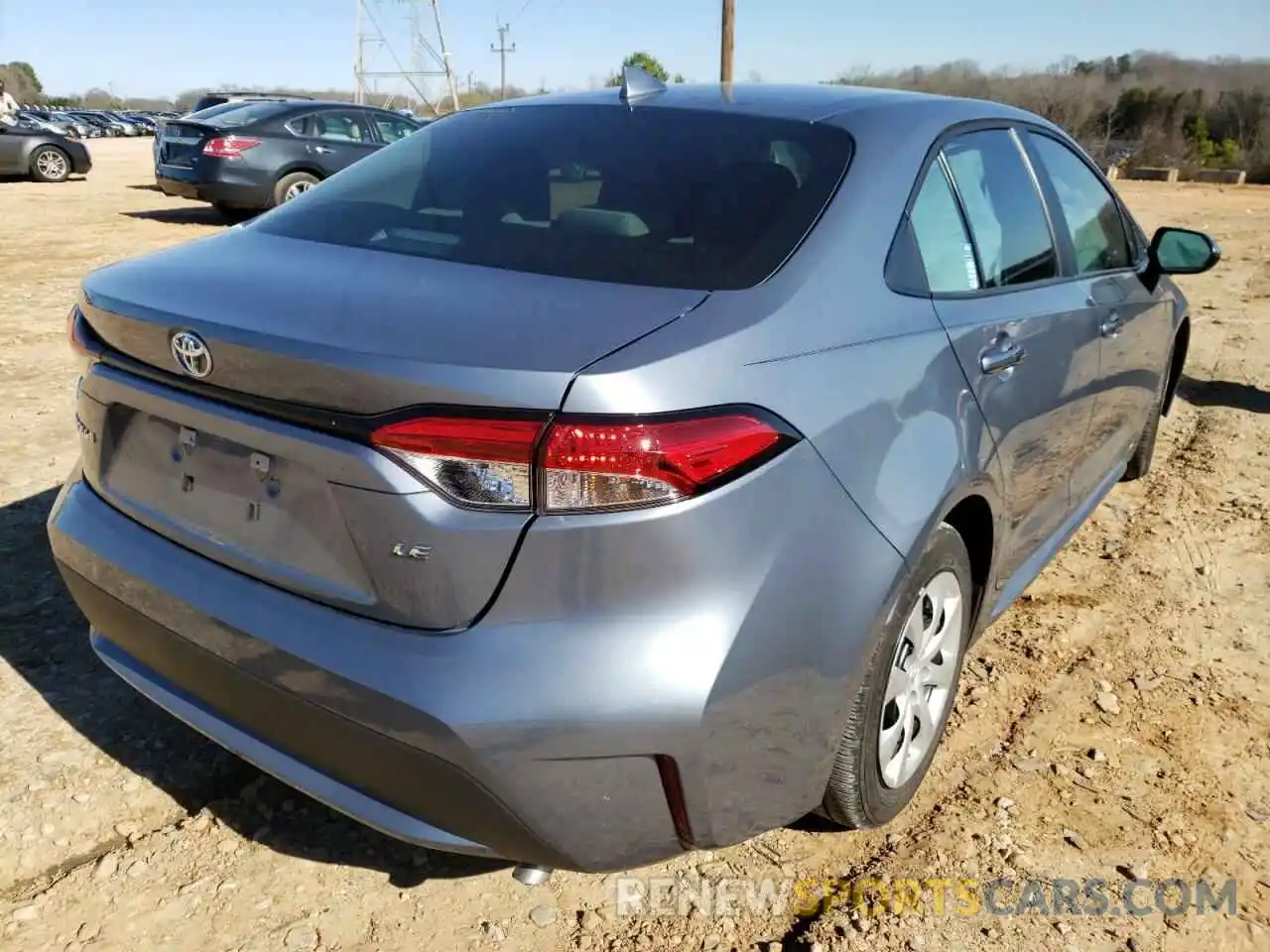 4 Photograph of a damaged car 5YFEPMAE5MP172717 TOYOTA COROLLA 2021