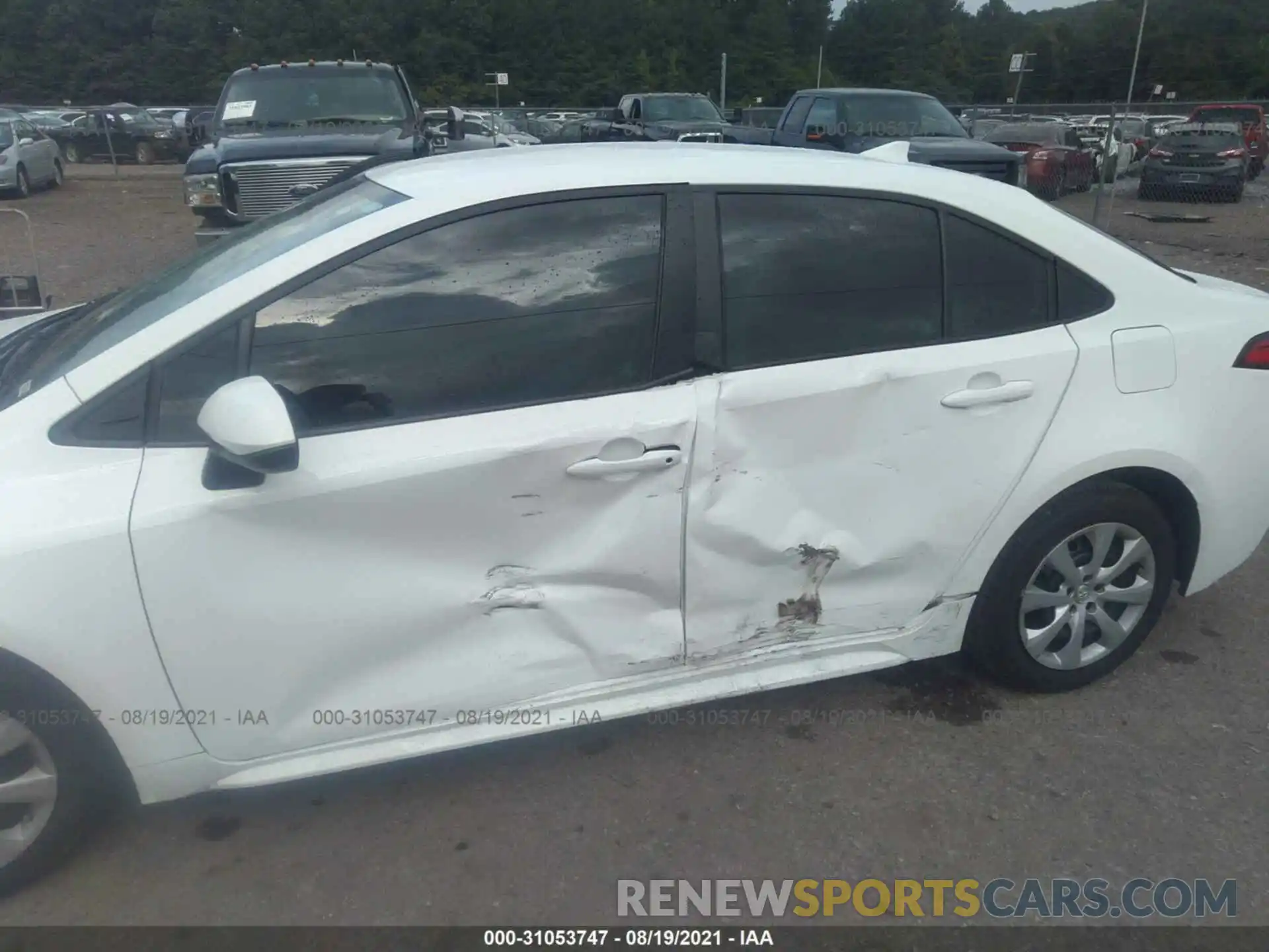 6 Photograph of a damaged car 5YFEPMAE5MP173320 TOYOTA COROLLA 2021