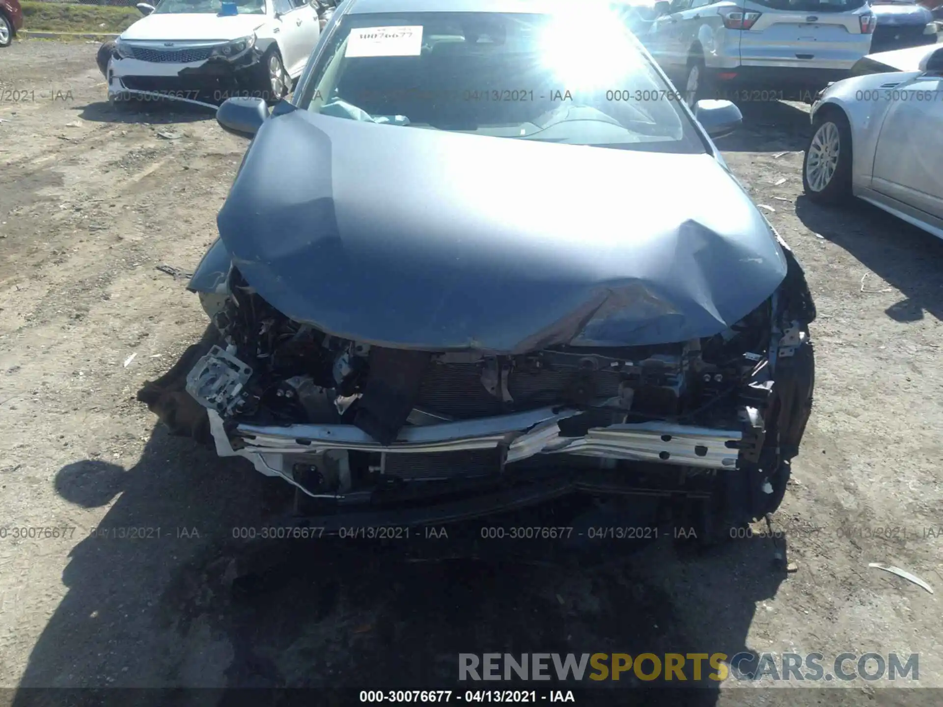 6 Photograph of a damaged car 5YFEPMAE5MP175374 TOYOTA COROLLA 2021