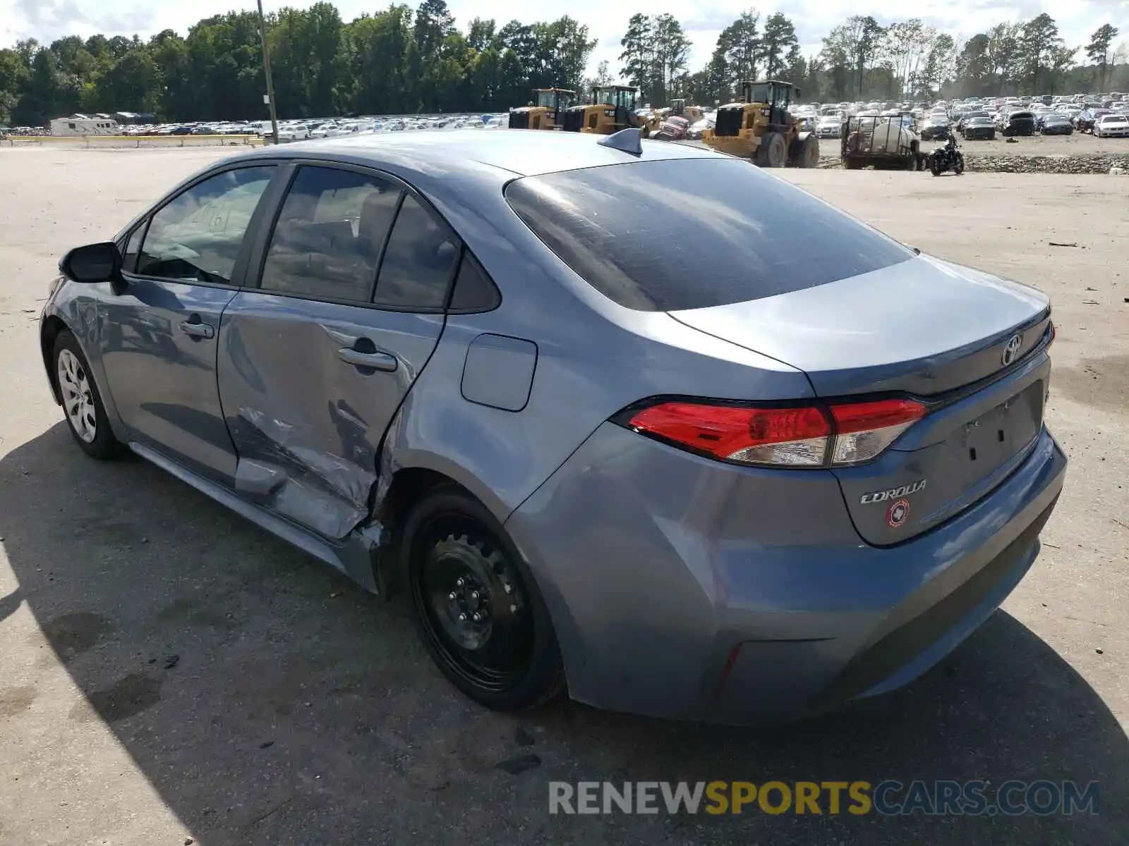 3 Photograph of a damaged car 5YFEPMAE5MP176167 TOYOTA COROLLA 2021