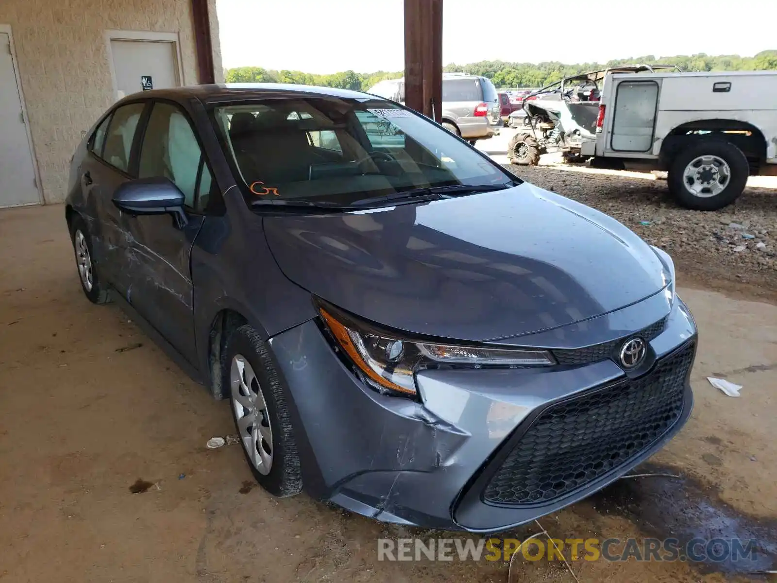 1 Photograph of a damaged car 5YFEPMAE5MP177142 TOYOTA COROLLA 2021