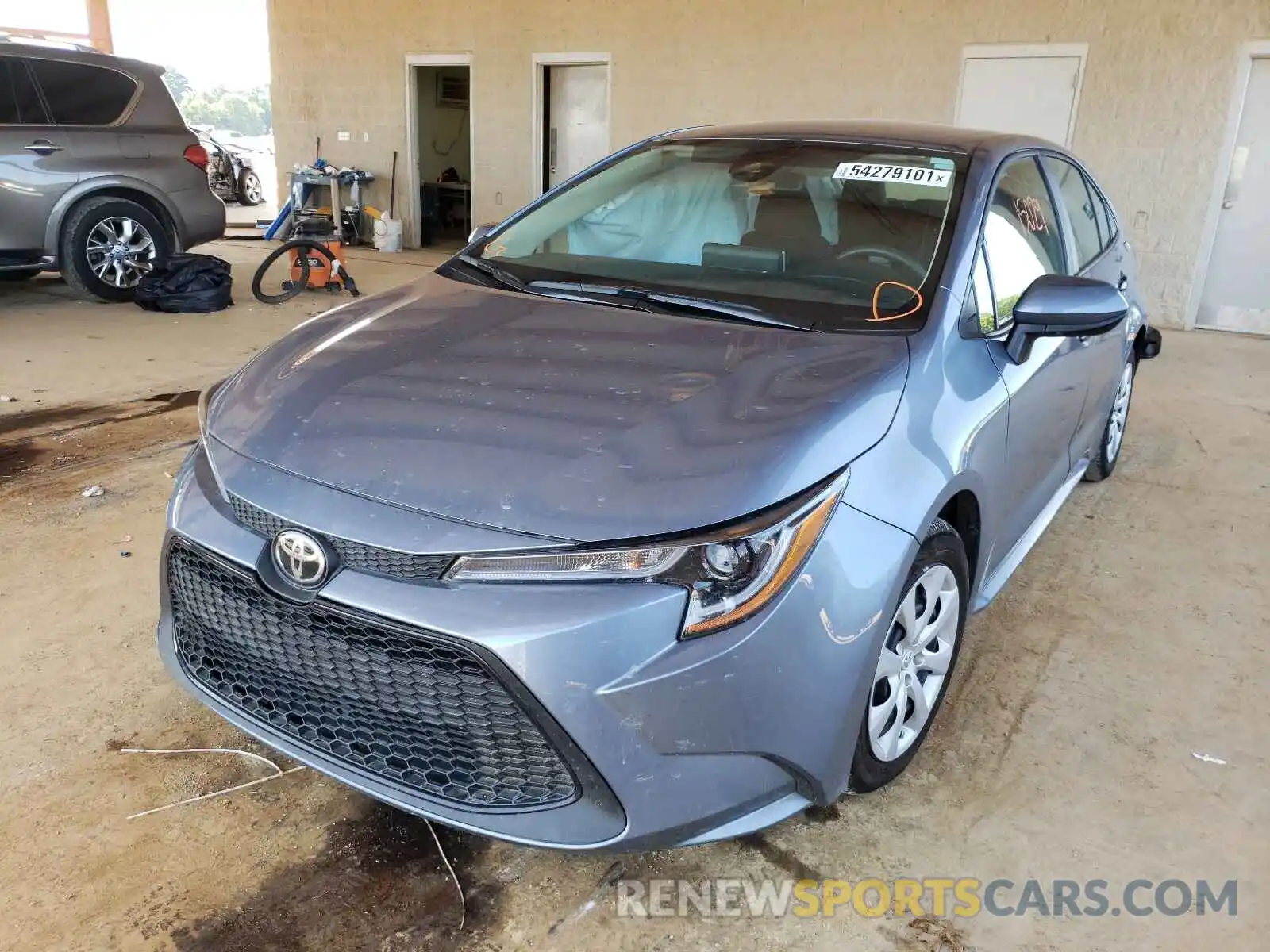 2 Photograph of a damaged car 5YFEPMAE5MP177142 TOYOTA COROLLA 2021