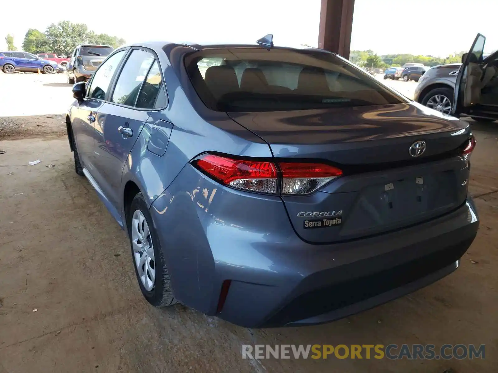 3 Photograph of a damaged car 5YFEPMAE5MP177142 TOYOTA COROLLA 2021