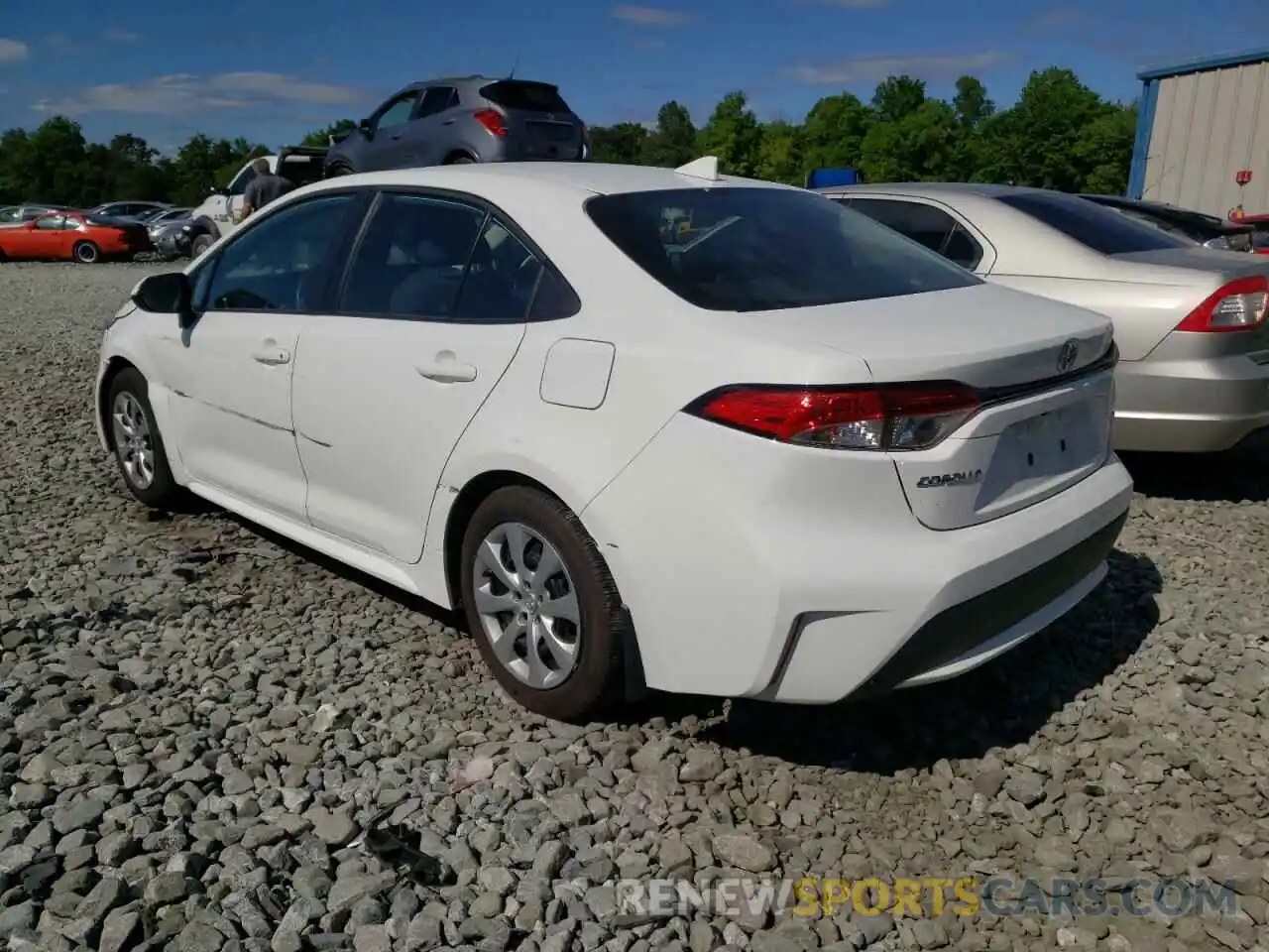 3 Photograph of a damaged car 5YFEPMAE5MP177187 TOYOTA COROLLA 2021