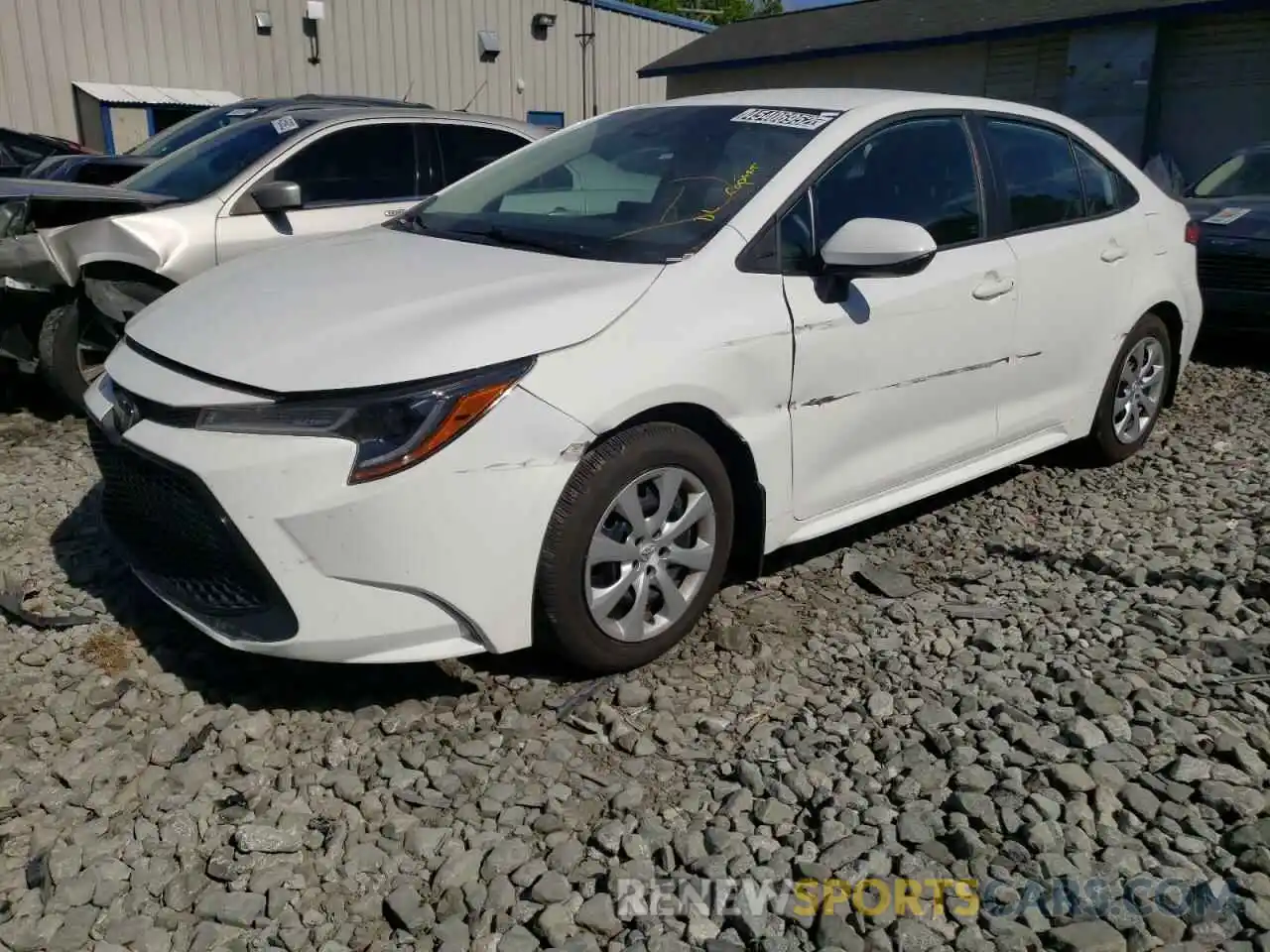 9 Photograph of a damaged car 5YFEPMAE5MP177187 TOYOTA COROLLA 2021