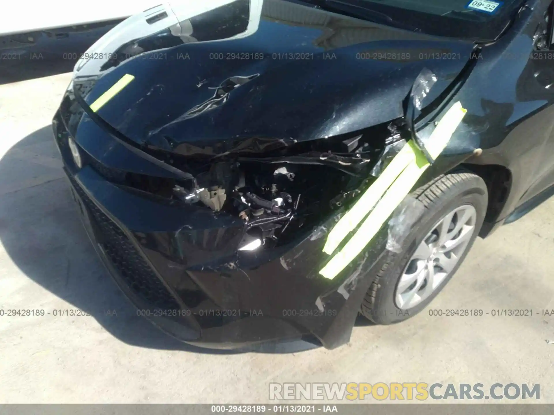 6 Photograph of a damaged car 5YFEPMAE5MP178307 TOYOTA COROLLA 2021