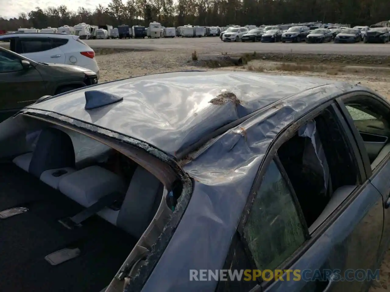 9 Photograph of a damaged car 5YFEPMAE5MP178629 TOYOTA COROLLA 2021