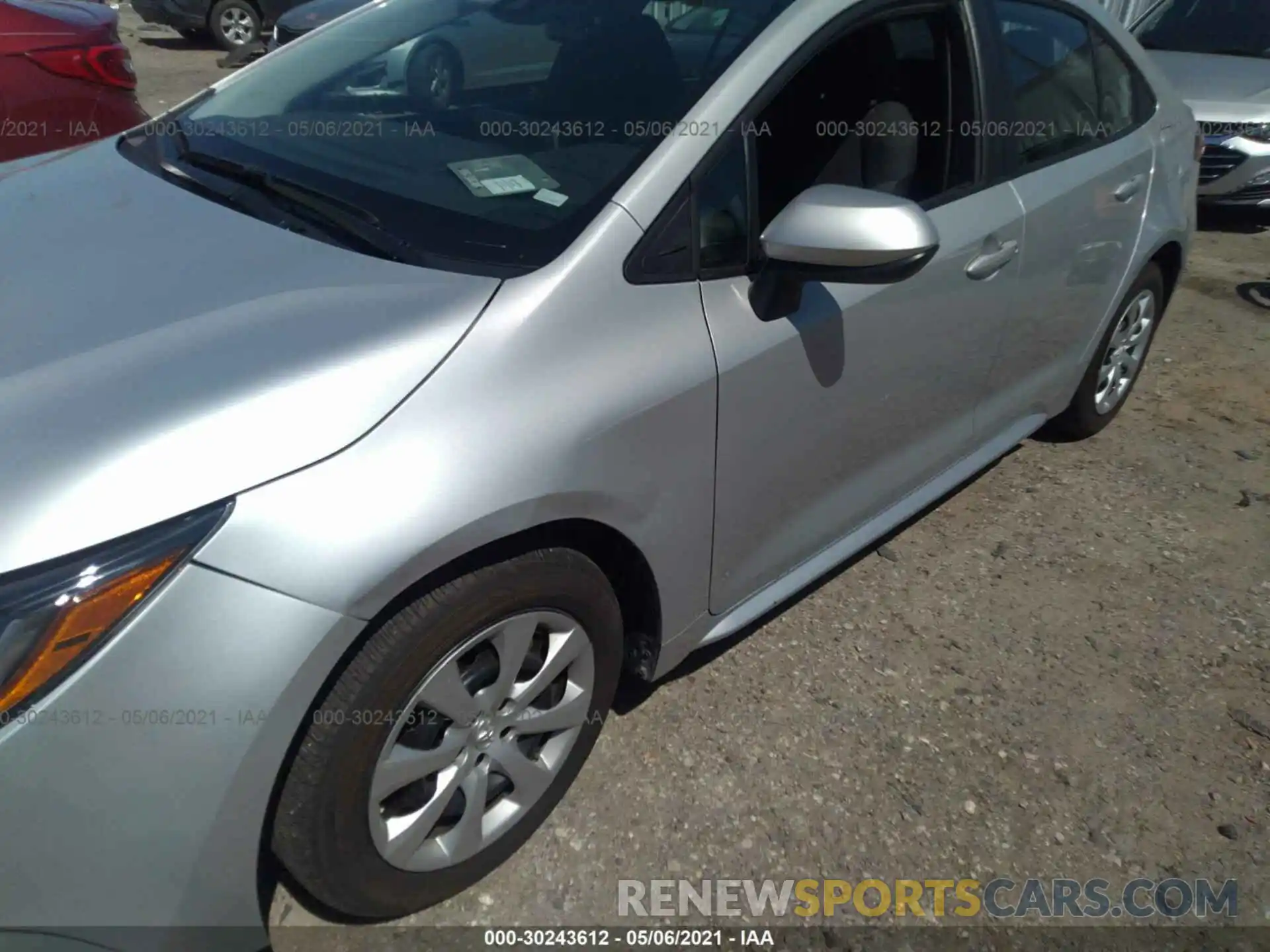 6 Photograph of a damaged car 5YFEPMAE5MP179487 TOYOTA COROLLA 2021