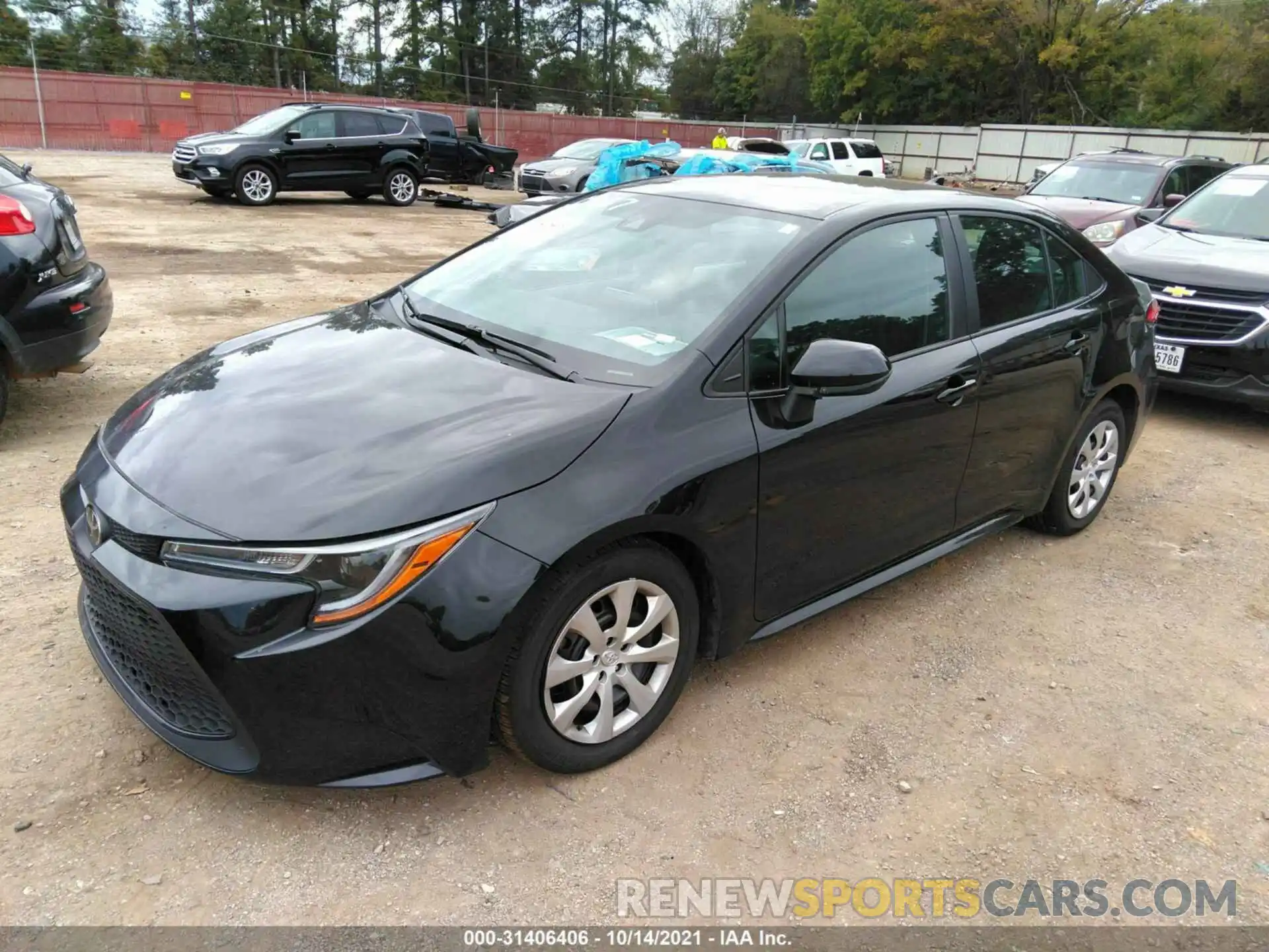 2 Photograph of a damaged car 5YFEPMAE5MP179702 TOYOTA COROLLA 2021