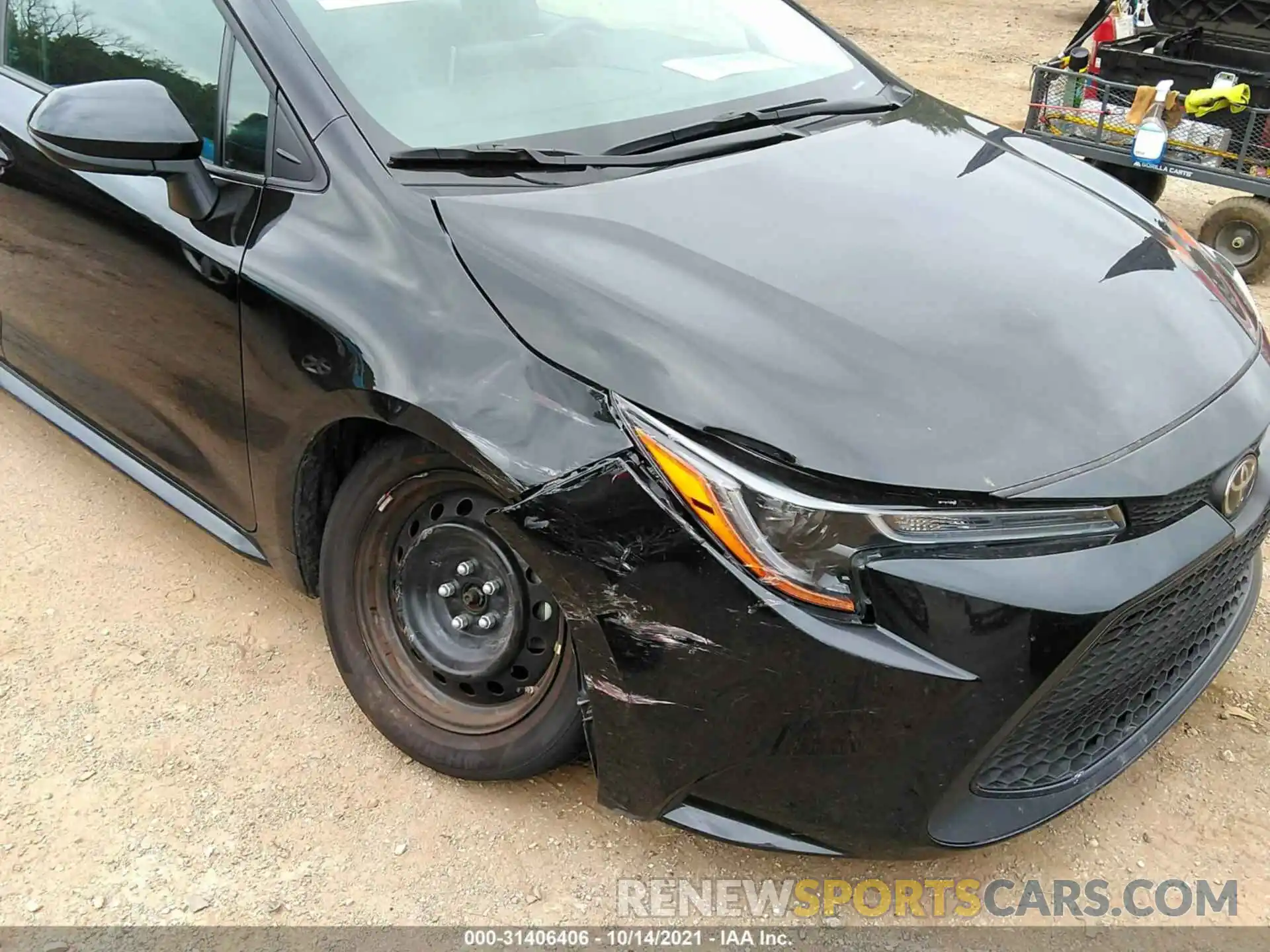 6 Photograph of a damaged car 5YFEPMAE5MP179702 TOYOTA COROLLA 2021