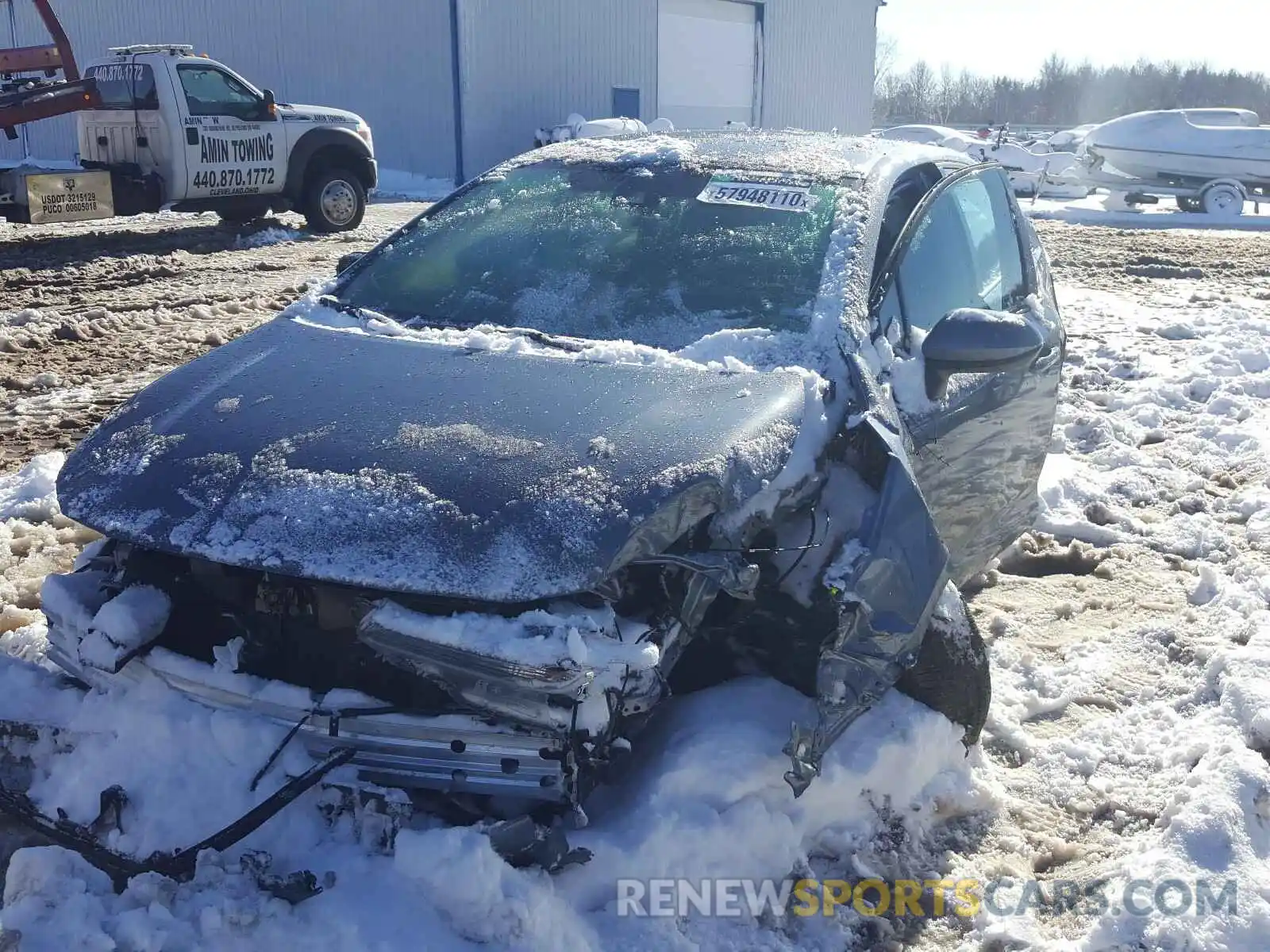 2 Photograph of a damaged car 5YFEPMAE5MP180932 TOYOTA COROLLA 2021