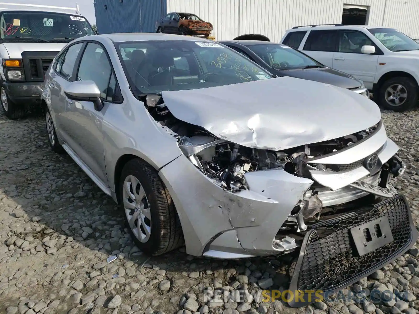 1 Фотография поврежденного автомобиля 5YFEPMAE5MP181109 TOYOTA COROLLA 2021