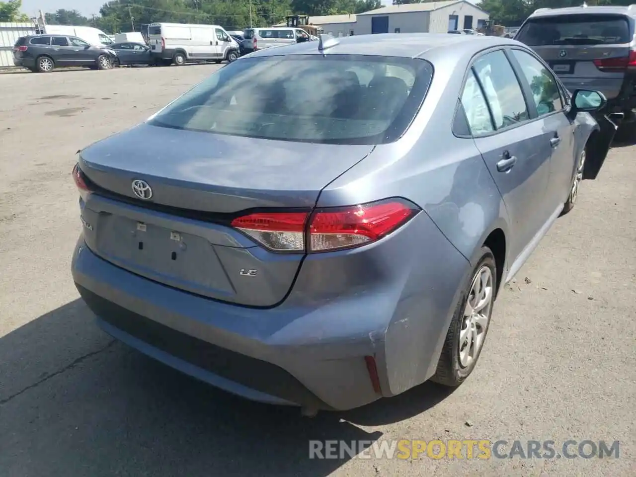 4 Photograph of a damaged car 5YFEPMAE5MP181661 TOYOTA COROLLA 2021