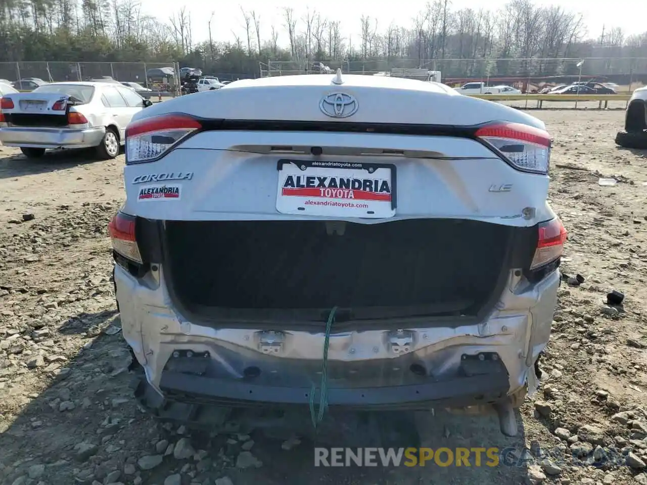 6 Photograph of a damaged car 5YFEPMAE5MP181840 TOYOTA COROLLA 2021