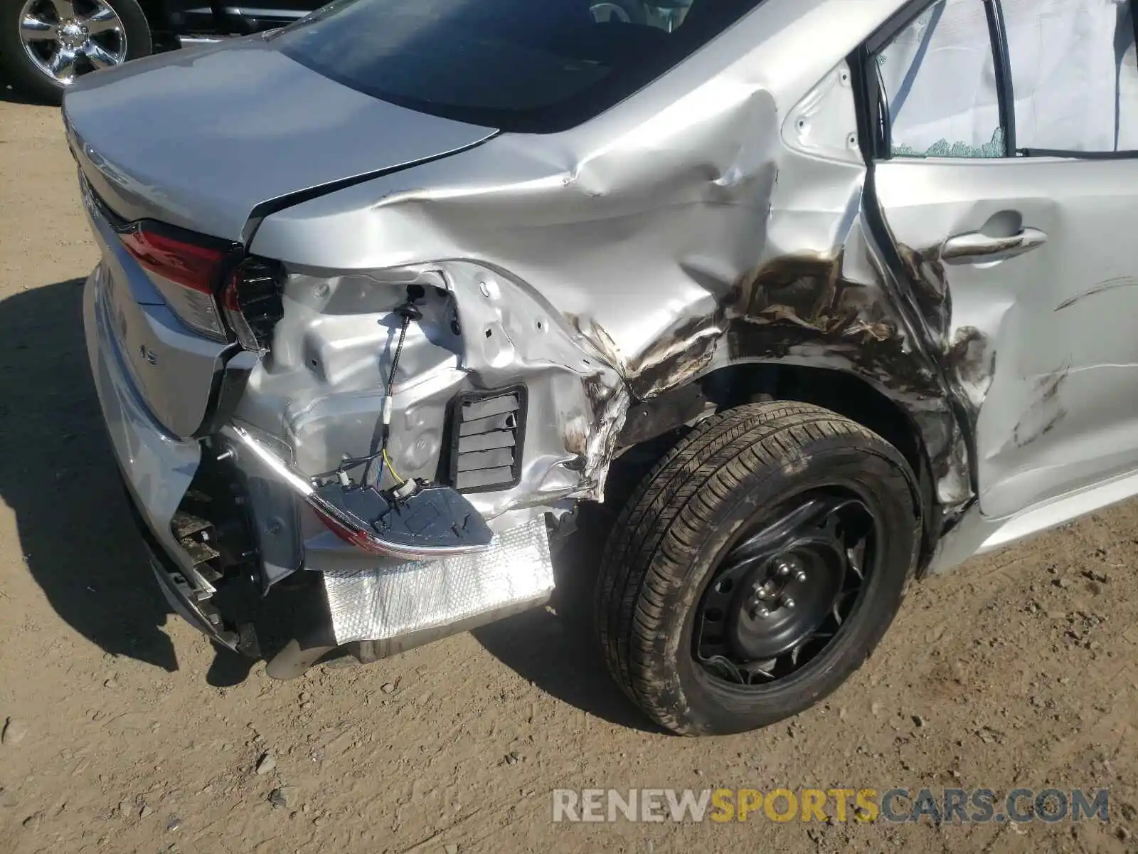 9 Фотография поврежденного автомобиля 5YFEPMAE5MP183006 TOYOTA COROLLA 2021