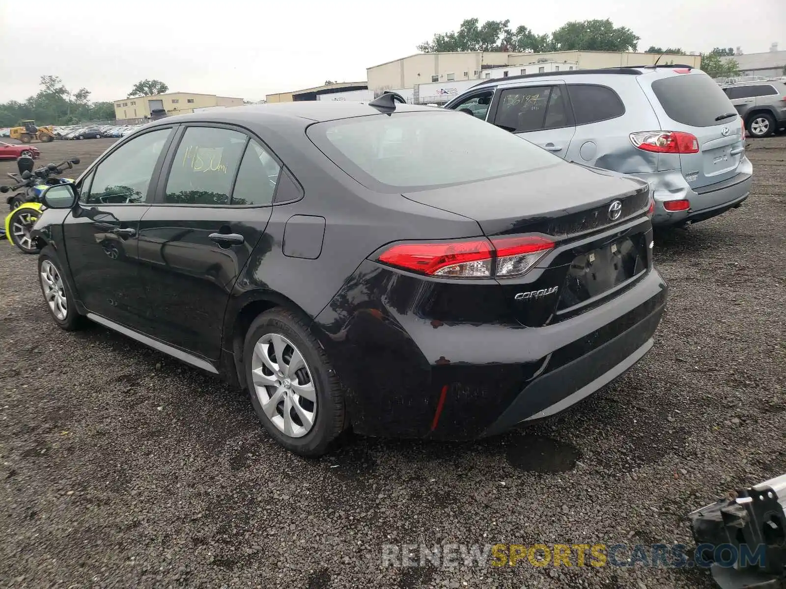 3 Photograph of a damaged car 5YFEPMAE5MP183930 TOYOTA COROLLA 2021