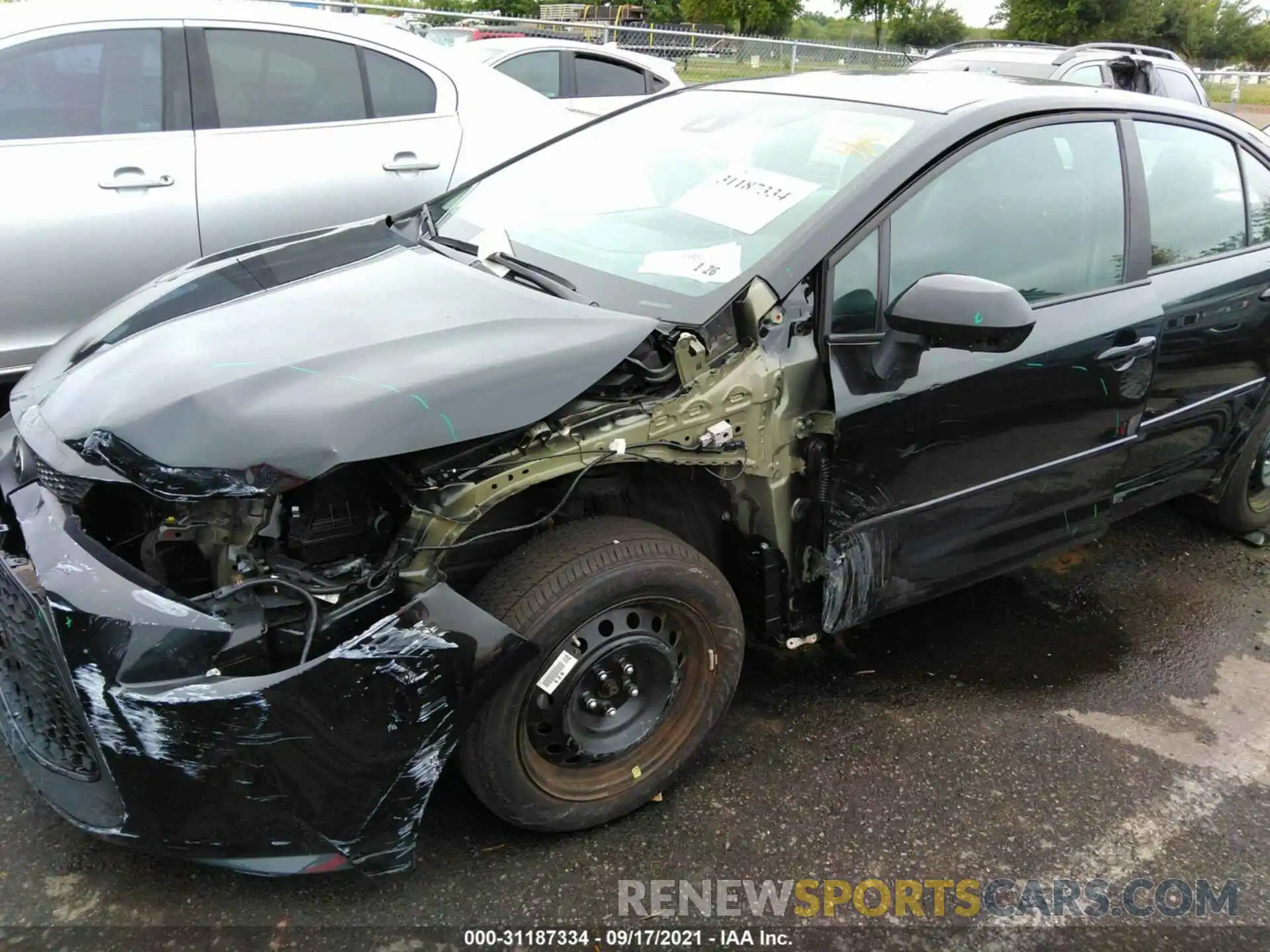 6 Photograph of a damaged car 5YFEPMAE5MP184088 TOYOTA COROLLA 2021