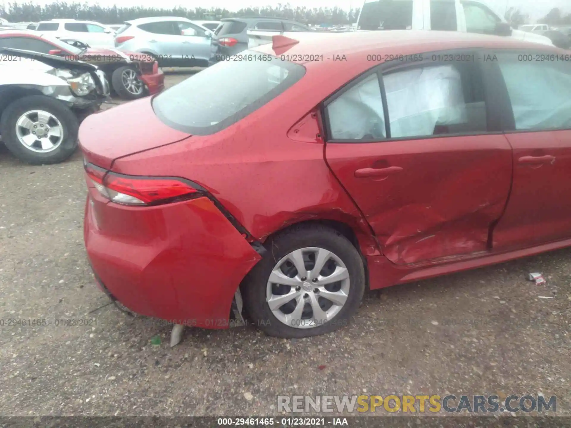 6 Photograph of a damaged car 5YFEPMAE5MP184706 TOYOTA COROLLA 2021