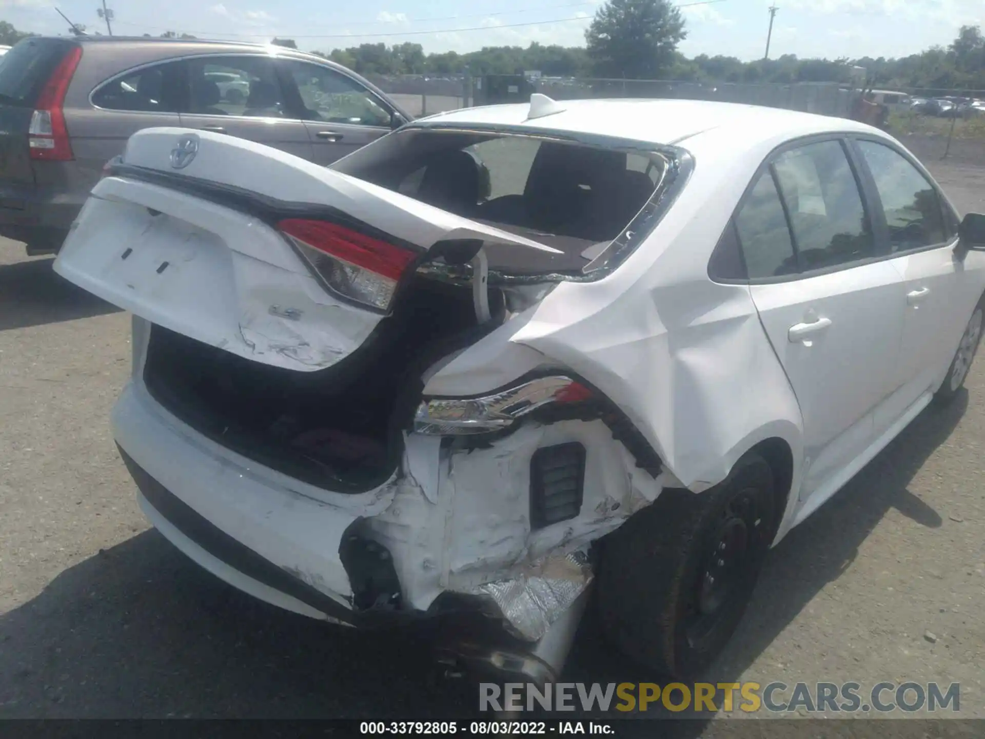 6 Photograph of a damaged car 5YFEPMAE5MP185421 TOYOTA COROLLA 2021