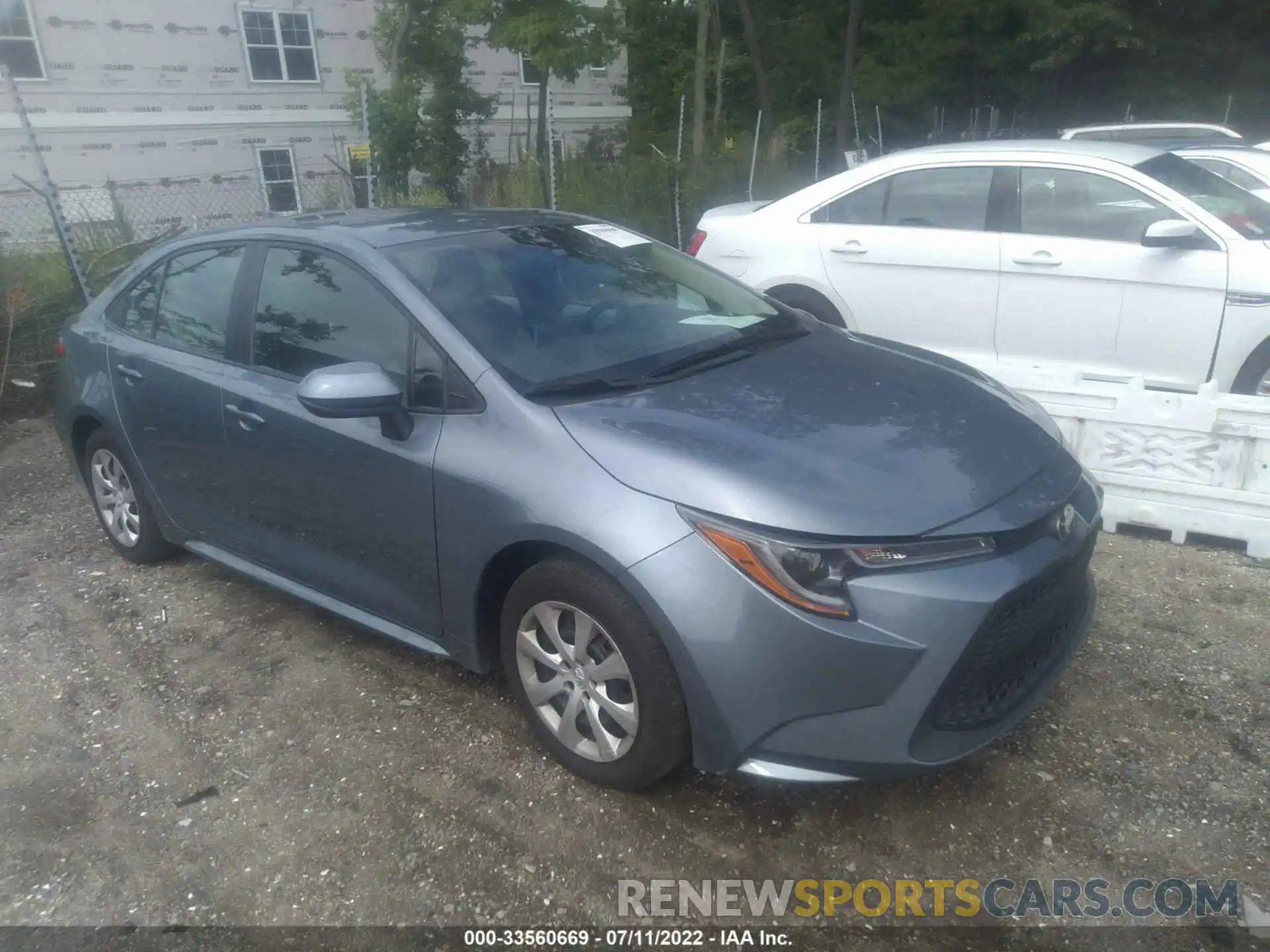 1 Photograph of a damaged car 5YFEPMAE5MP188612 TOYOTA COROLLA 2021