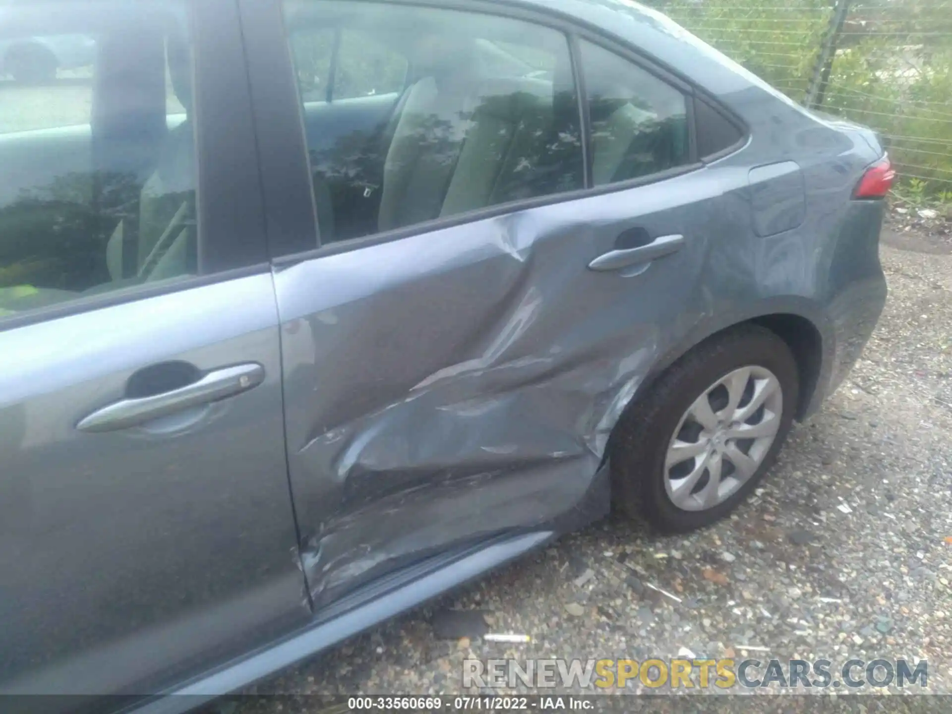 6 Photograph of a damaged car 5YFEPMAE5MP188612 TOYOTA COROLLA 2021