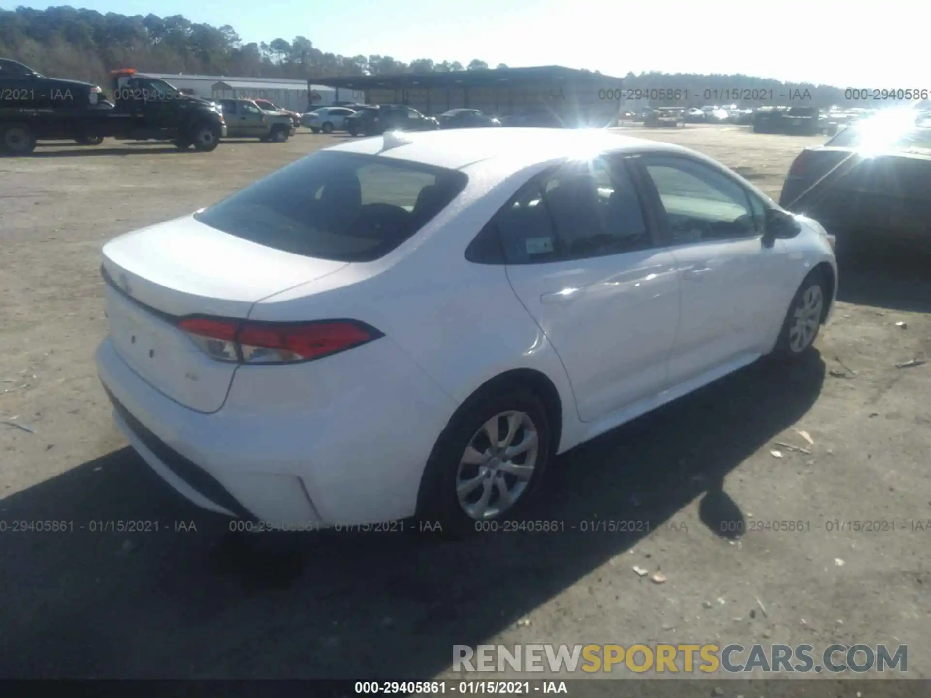 4 Photograph of a damaged car 5YFEPMAE5MP188853 TOYOTA COROLLA 2021