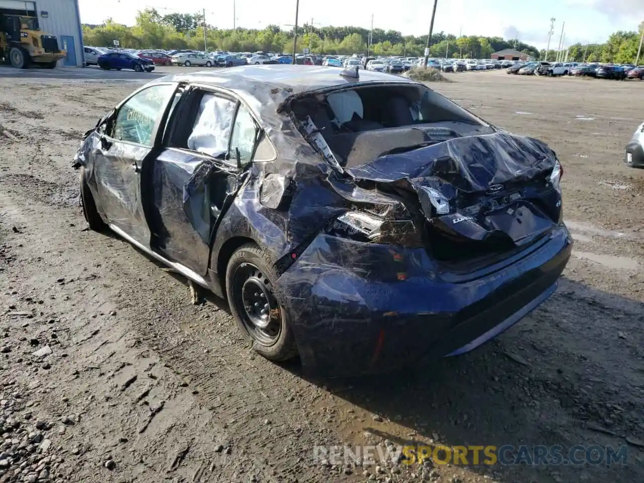 3 Photograph of a damaged car 5YFEPMAE5MP189355 TOYOTA COROLLA 2021