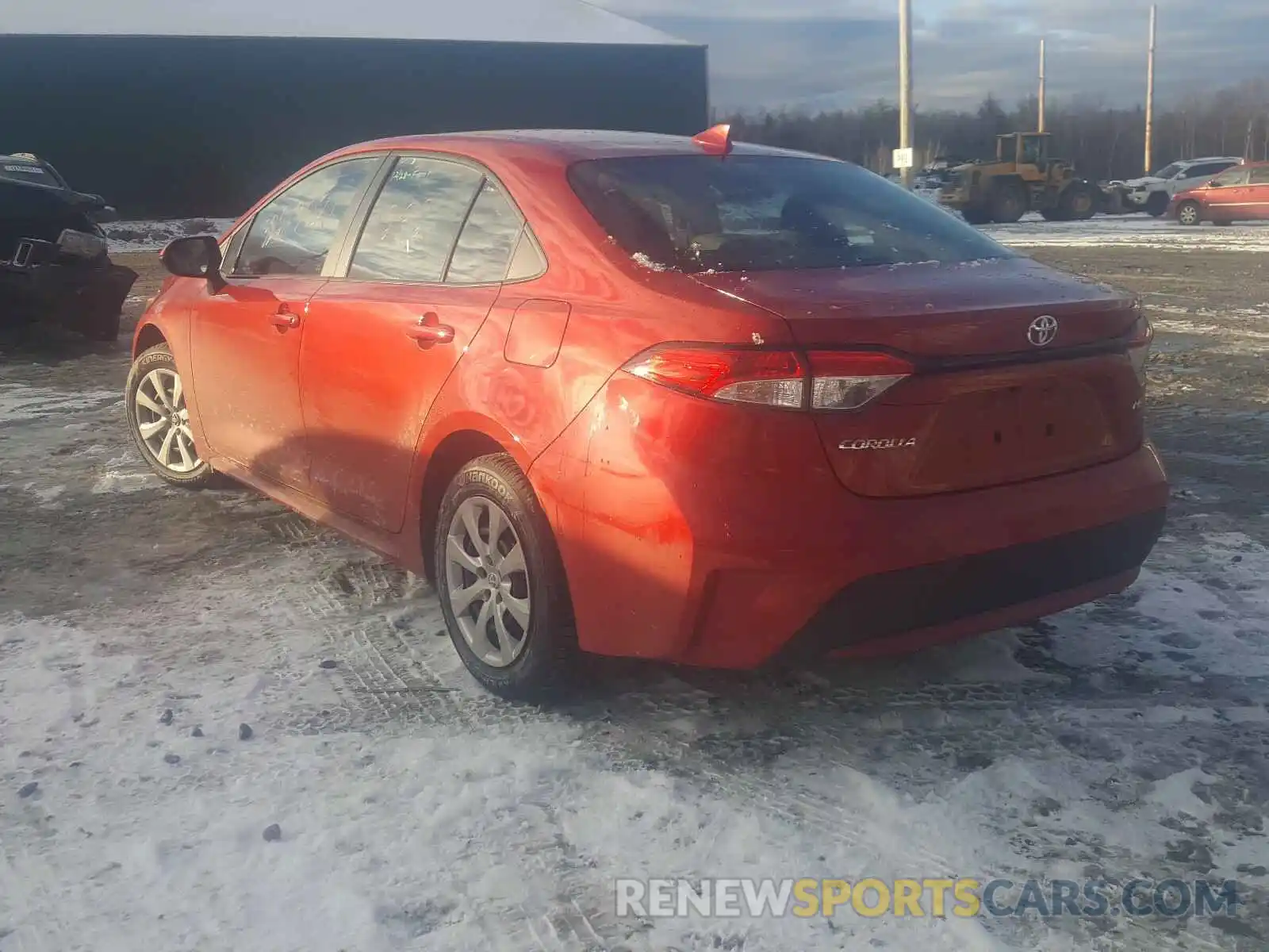 3 Photograph of a damaged car 5YFEPMAE5MP190182 TOYOTA COROLLA 2021