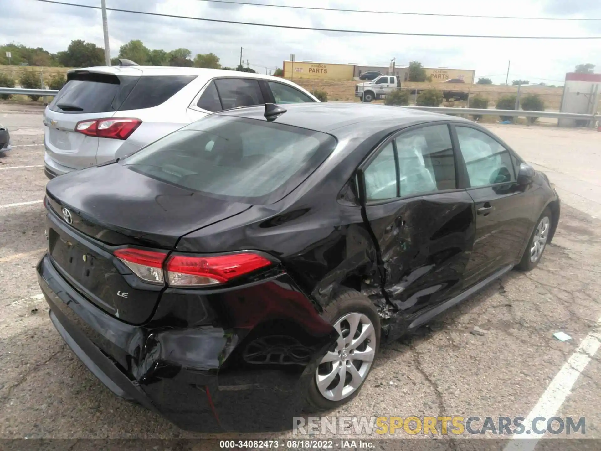 4 Photograph of a damaged car 5YFEPMAE5MP192112 TOYOTA COROLLA 2021