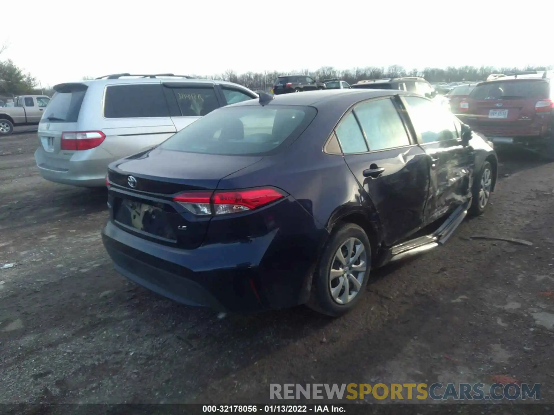 4 Photograph of a damaged car 5YFEPMAE5MP192126 TOYOTA COROLLA 2021