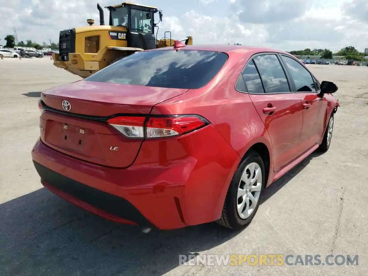 4 Photograph of a damaged car 5YFEPMAE5MP192305 TOYOTA COROLLA 2021