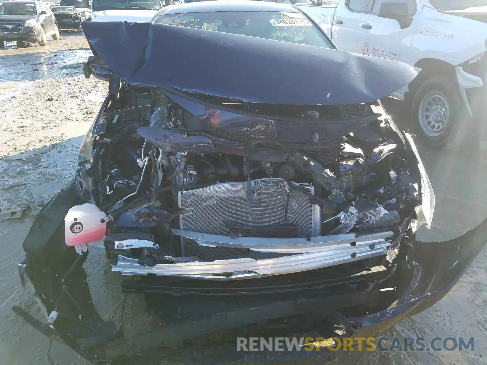 9 Photograph of a damaged car 5YFEPMAE5MP192790 TOYOTA COROLLA 2021