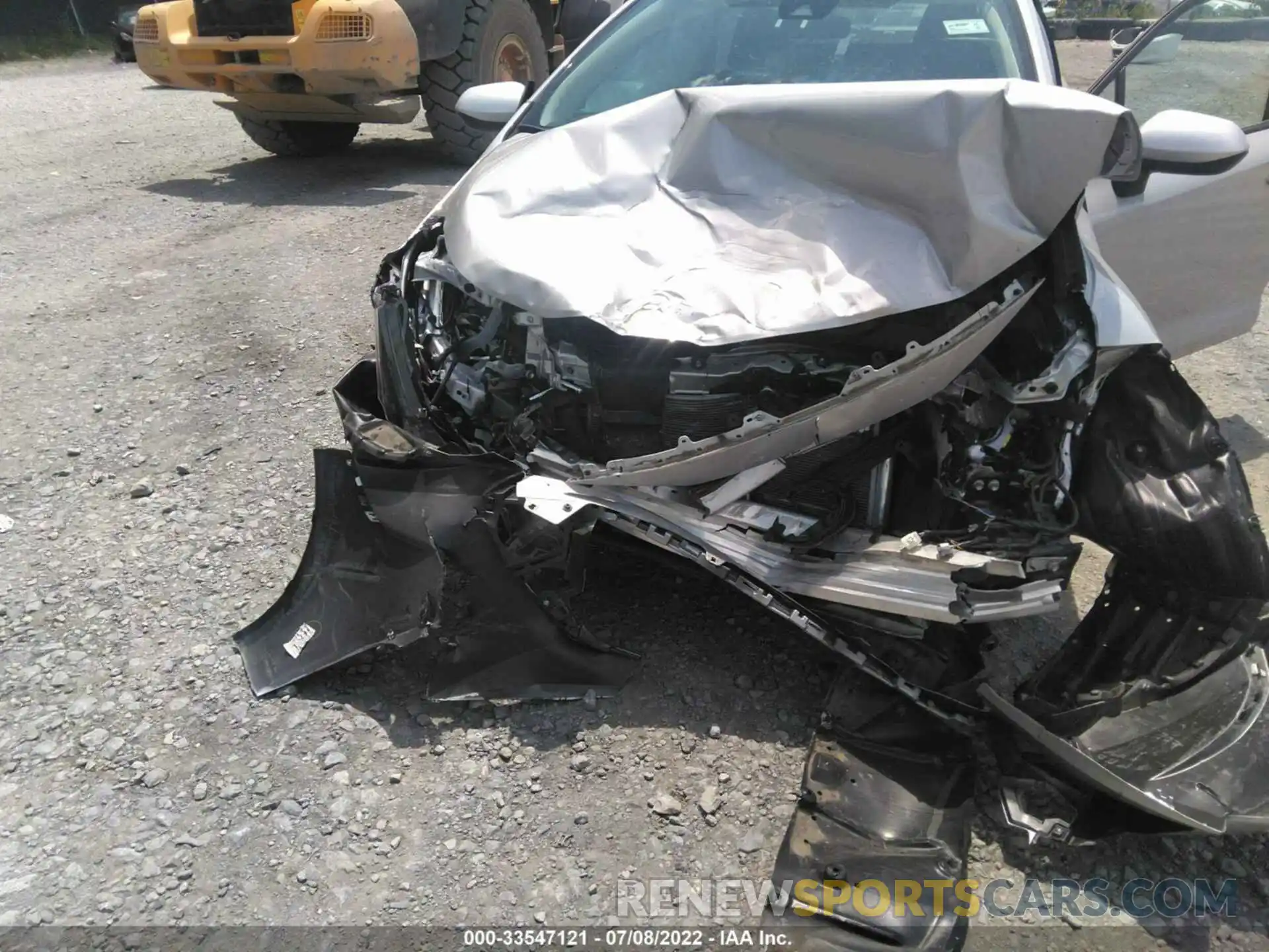 6 Photograph of a damaged car 5YFEPMAE5MP193860 TOYOTA COROLLA 2021