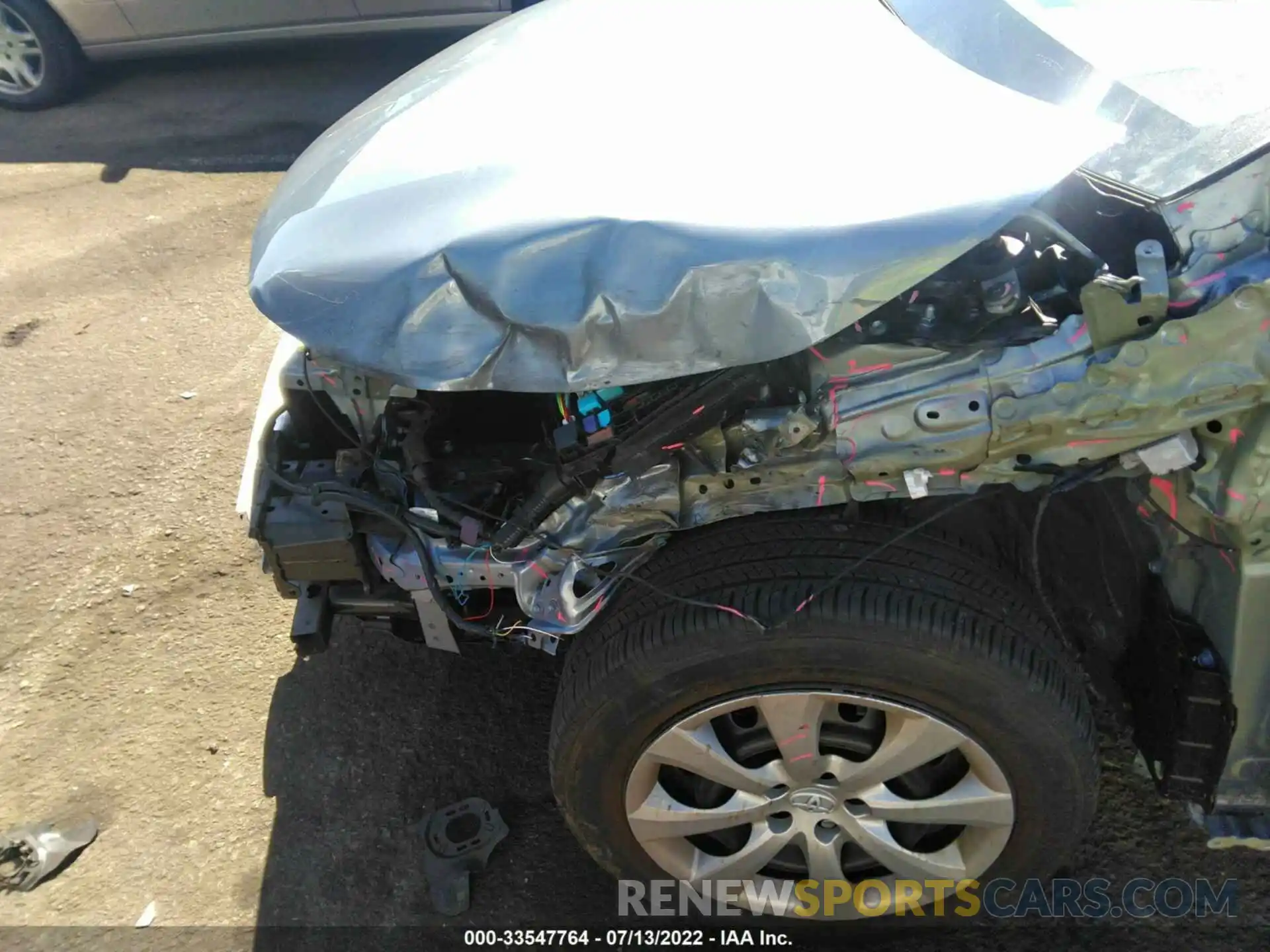 6 Photograph of a damaged car 5YFEPMAE5MP194927 TOYOTA COROLLA 2021