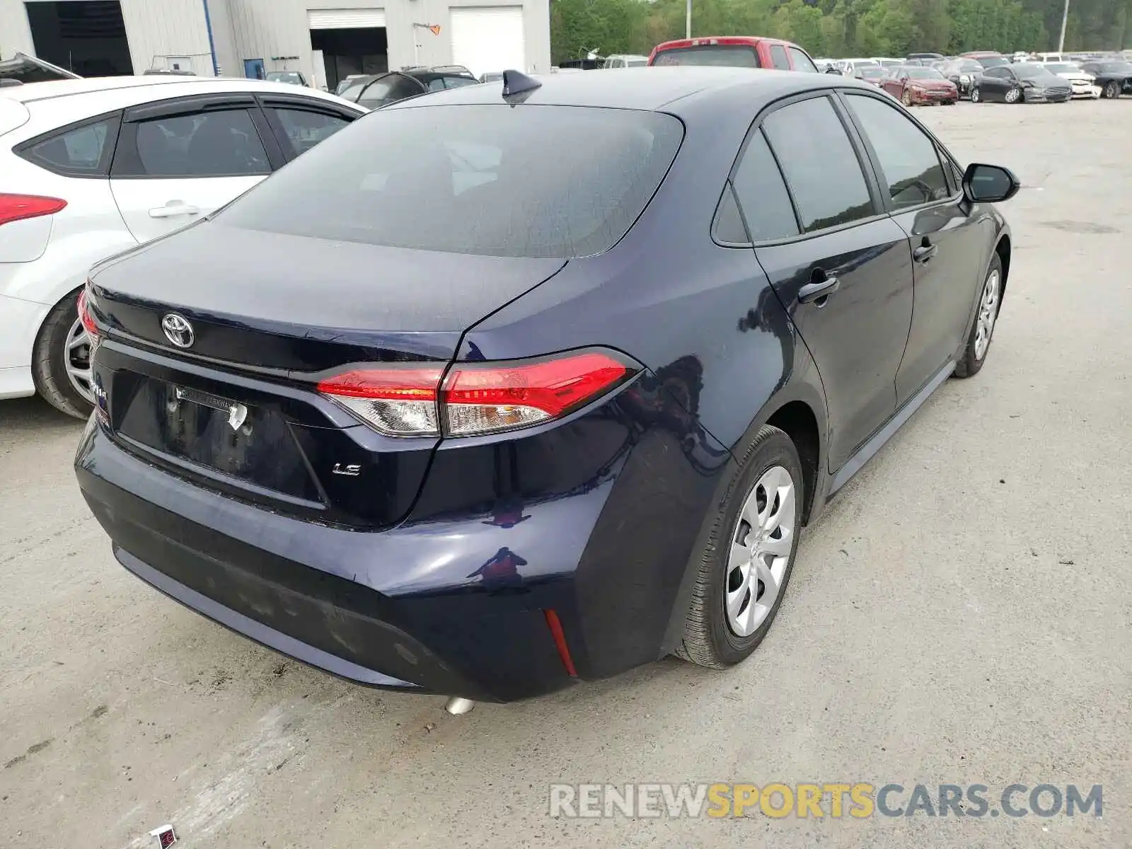 4 Photograph of a damaged car 5YFEPMAE5MP195995 TOYOTA COROLLA 2021