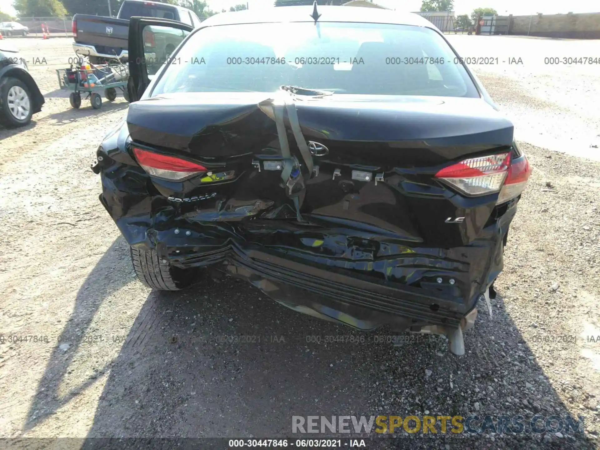 6 Photograph of a damaged car 5YFEPMAE5MP198430 TOYOTA COROLLA 2021