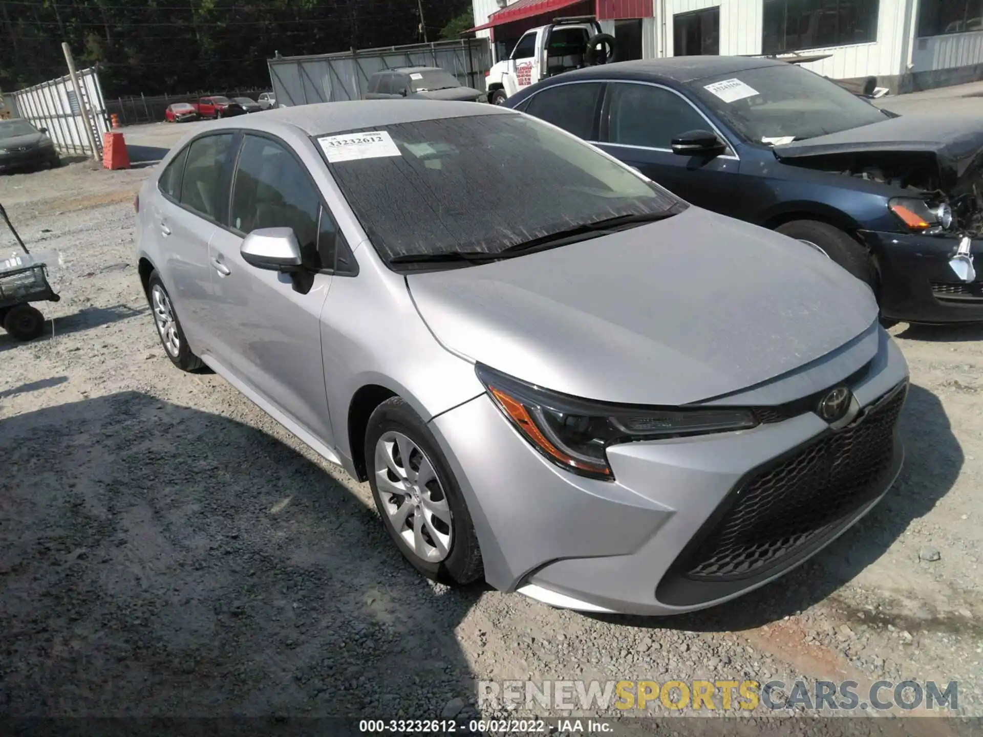 1 Photograph of a damaged car 5YFEPMAE5MP198623 TOYOTA COROLLA 2021