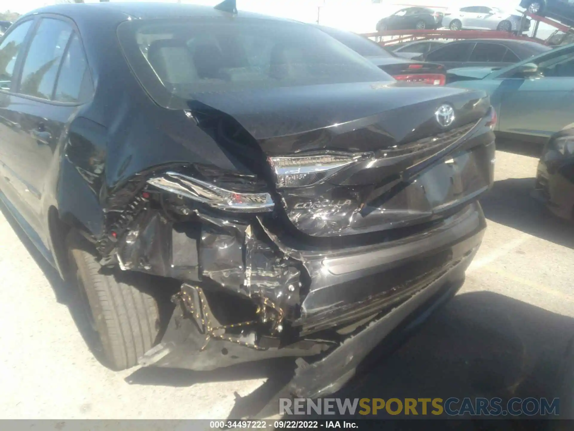 6 Photograph of a damaged car 5YFEPMAE5MP199030 TOYOTA COROLLA 2021