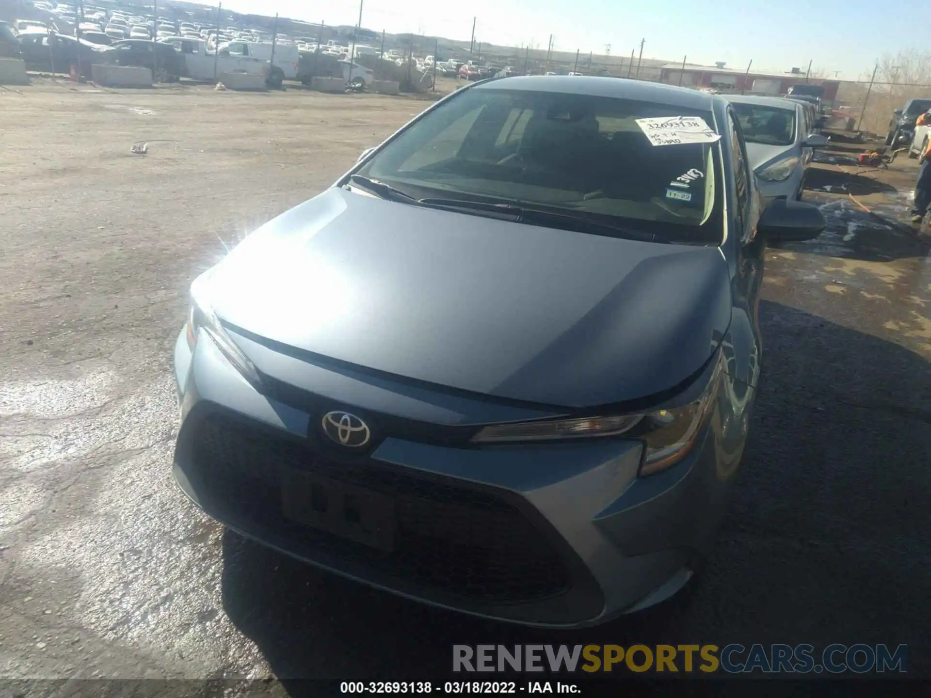 6 Photograph of a damaged car 5YFEPMAE5MP201259 TOYOTA COROLLA 2021