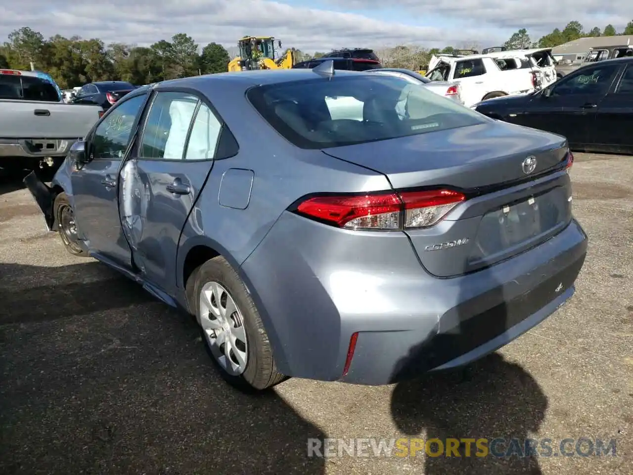 3 Photograph of a damaged car 5YFEPMAE5MP201813 TOYOTA COROLLA 2021