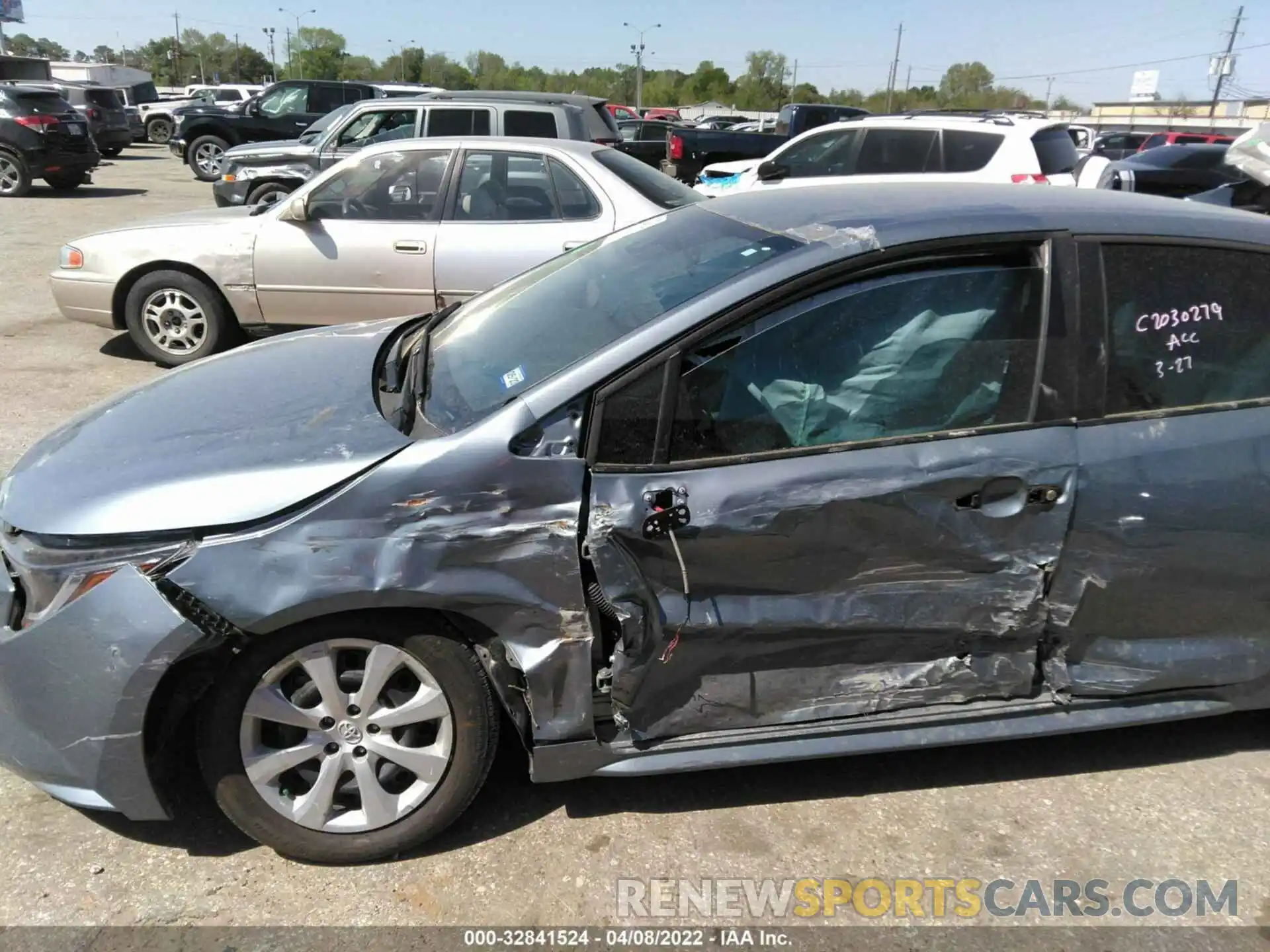 6 Photograph of a damaged car 5YFEPMAE5MP202136 TOYOTA COROLLA 2021