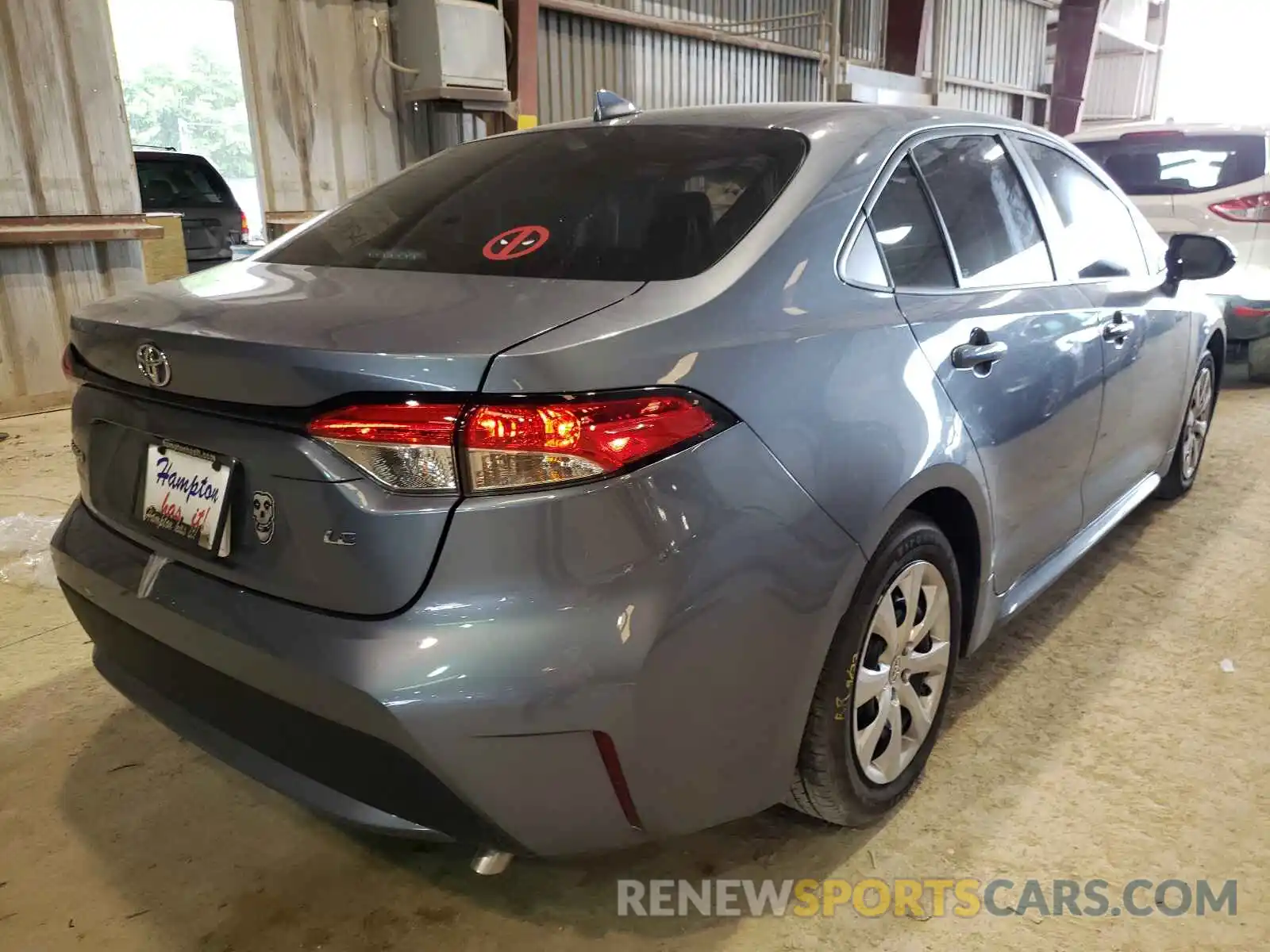 4 Photograph of a damaged car 5YFEPMAE5MP202184 TOYOTA COROLLA 2021