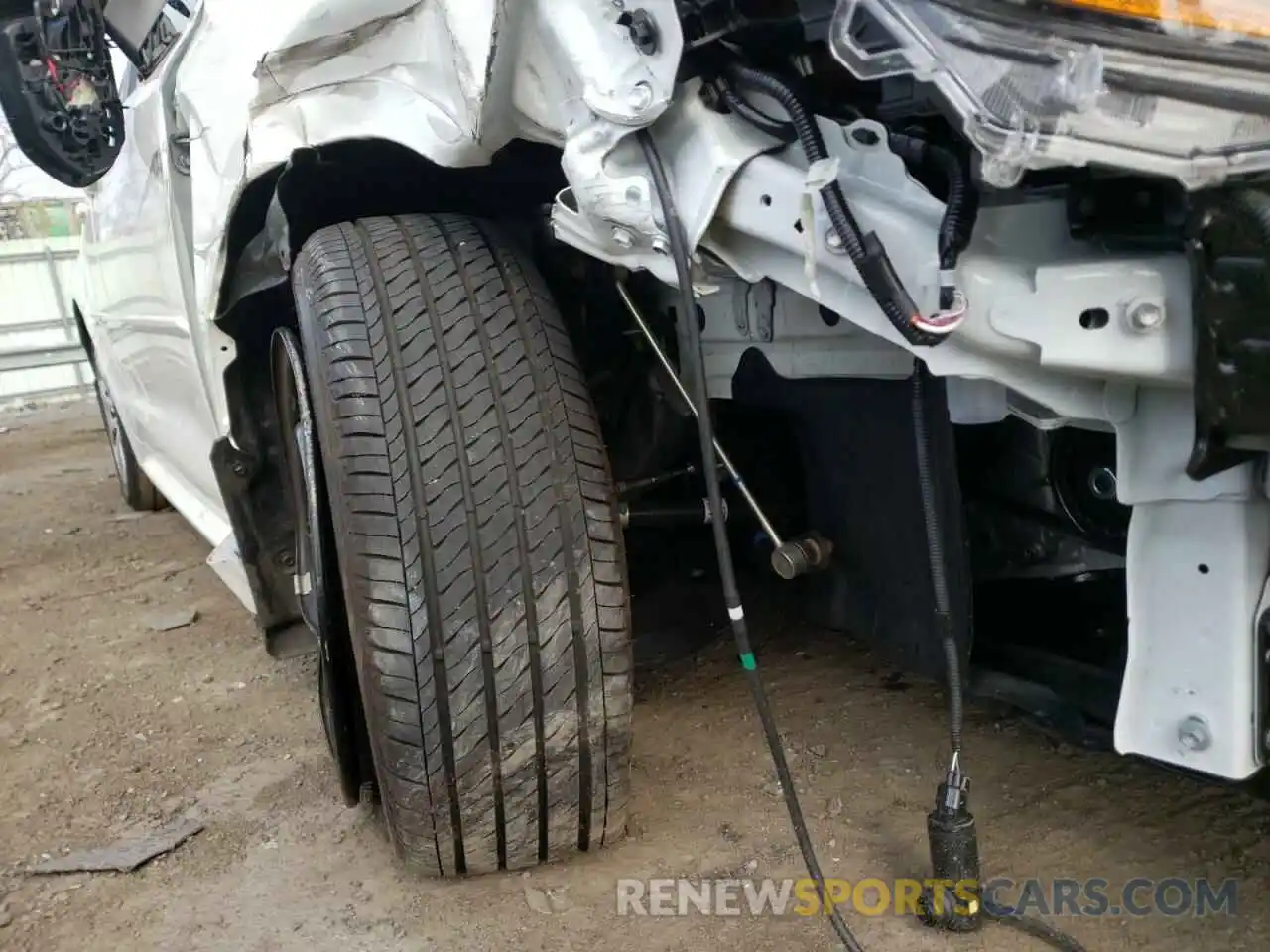 9 Photograph of a damaged car 5YFEPMAE5MP202248 TOYOTA COROLLA 2021