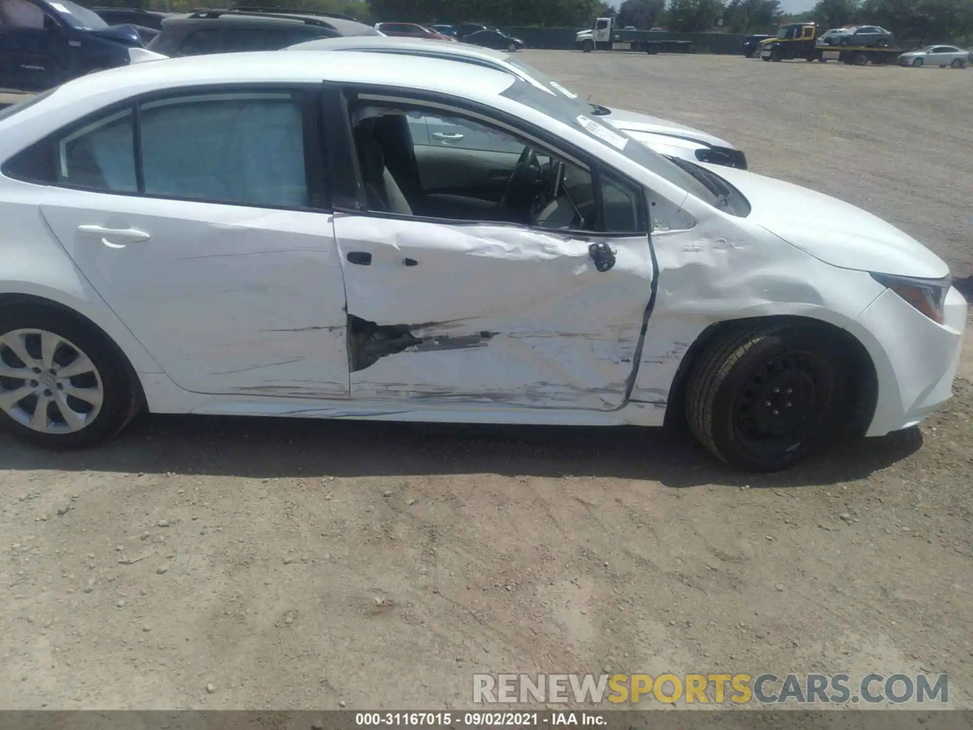 6 Photograph of a damaged car 5YFEPMAE5MP206817 TOYOTA COROLLA 2021