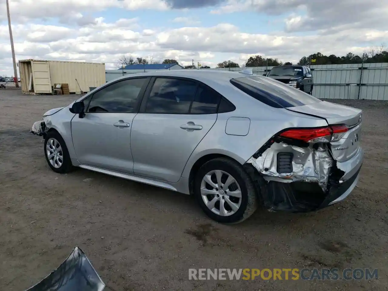 2 Photograph of a damaged car 5YFEPMAE5MP207210 TOYOTA COROLLA 2021