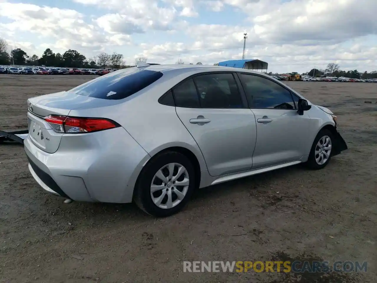 3 Photograph of a damaged car 5YFEPMAE5MP207210 TOYOTA COROLLA 2021