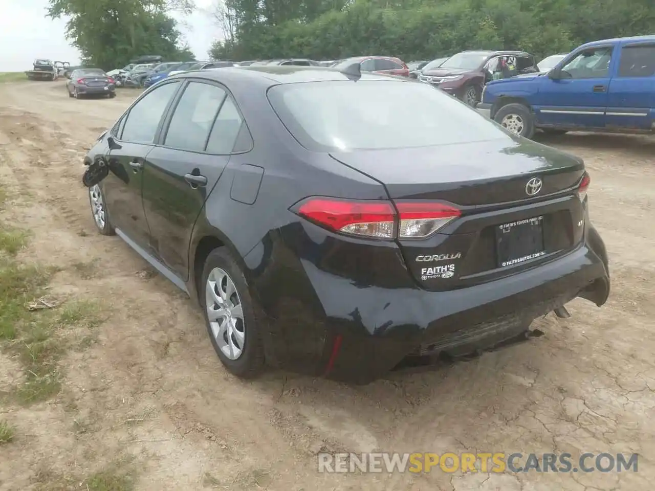 3 Photograph of a damaged car 5YFEPMAE5MP210169 TOYOTA COROLLA 2021