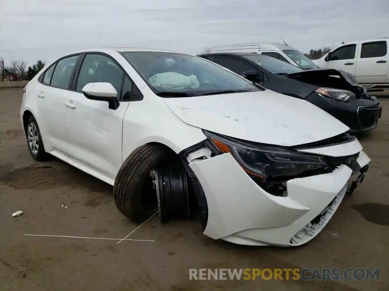 1 Photograph of a damaged car 5YFEPMAE5MP210706 TOYOTA COROLLA 2021