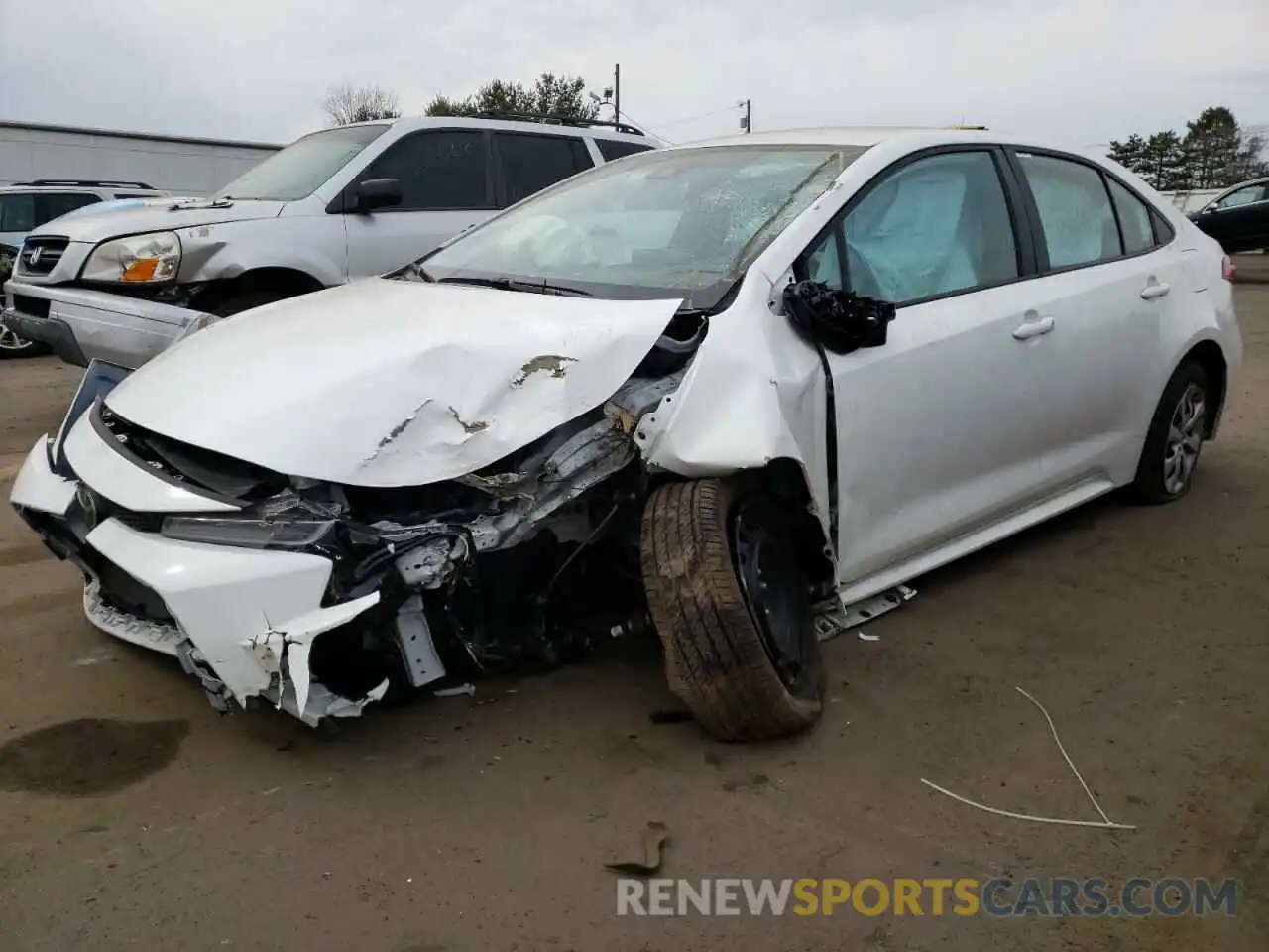 2 Photograph of a damaged car 5YFEPMAE5MP210706 TOYOTA COROLLA 2021